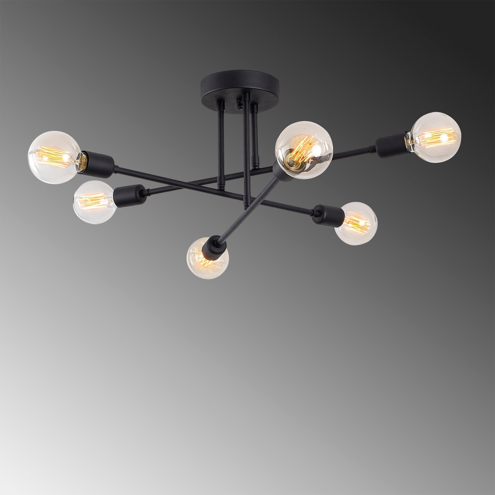 Die Flower Pendelleuchte von Opviq in elegantem Schwarz bringt zeitlose Raffinesse in Ihr Zuhause. Ideal für jeden Einrichtungsstil.