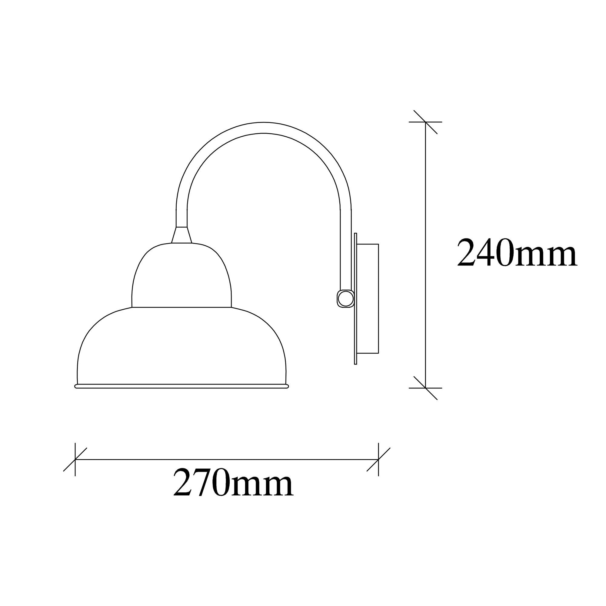 Setzen Sie stilvolle Akzente in Ihrem Zuhause mit der eleganten Berceste Wandleuchte von Opviq. Ihr industrielles Design passt perfekt in moderne Räume.