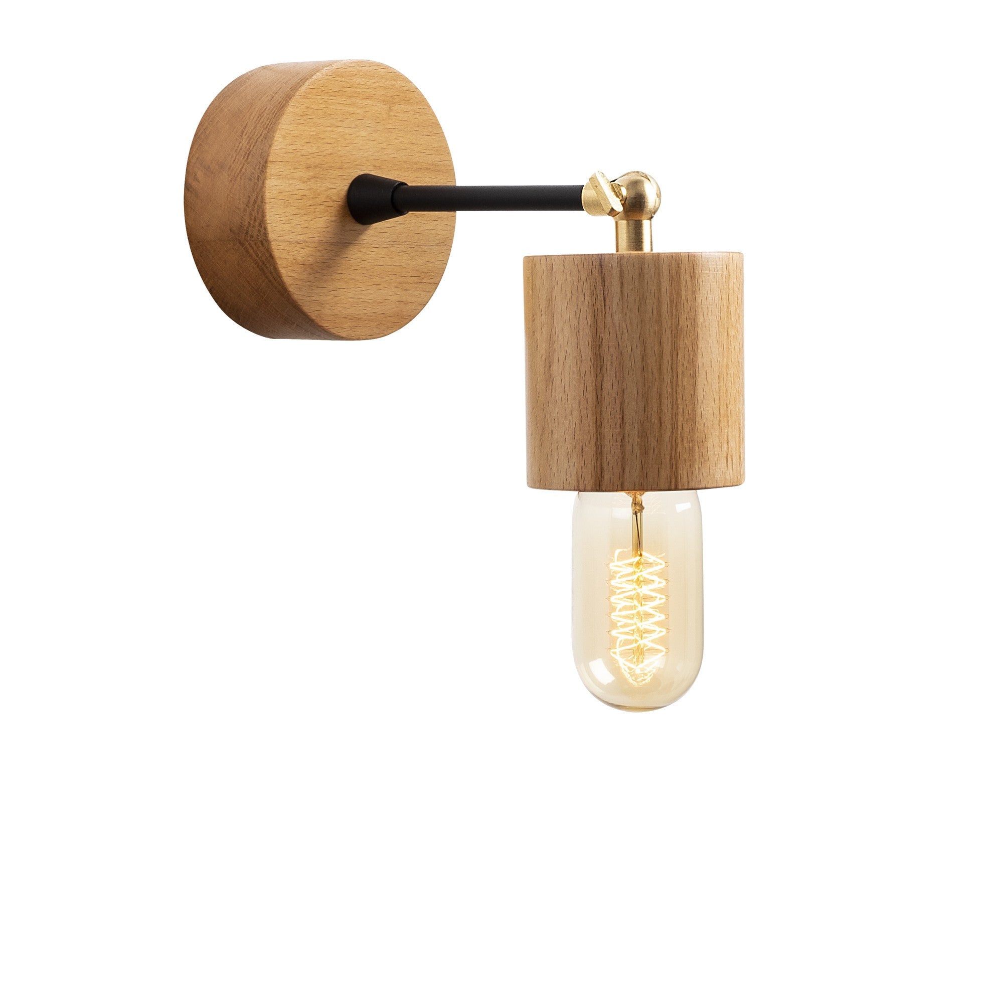 Entdecken Sie die Xanthos Wandleuchte von Opviq – eine elegante Holzleuchte, die durch ihr zeitloses Design und sanftes Licht überzeugt.