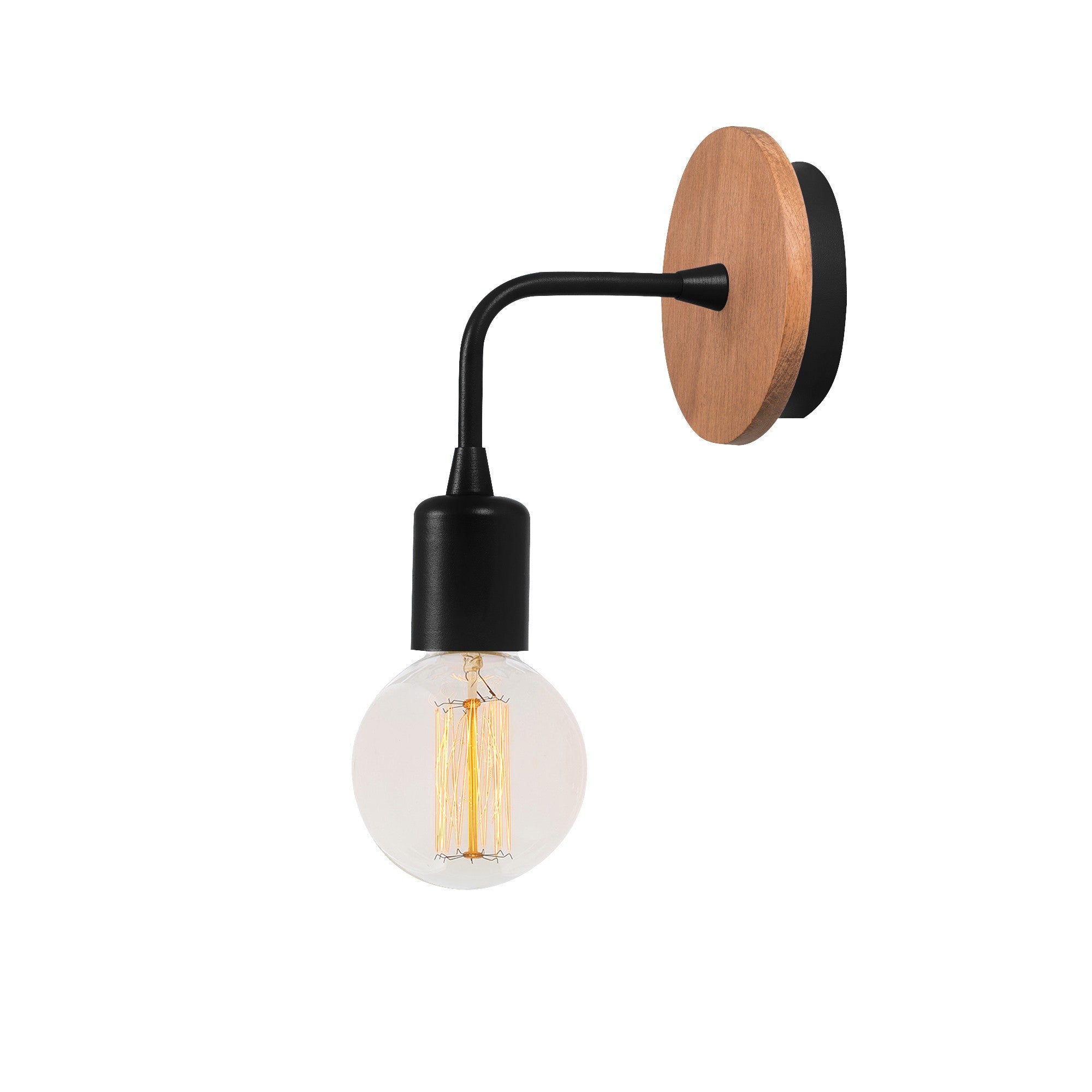 Verleihen Sie Ihrem Zuhause mit der Dartini Wandleuchte von Opviq in Schwarz einen Hauch von industriellem Chic und zeitloser Eleganz.