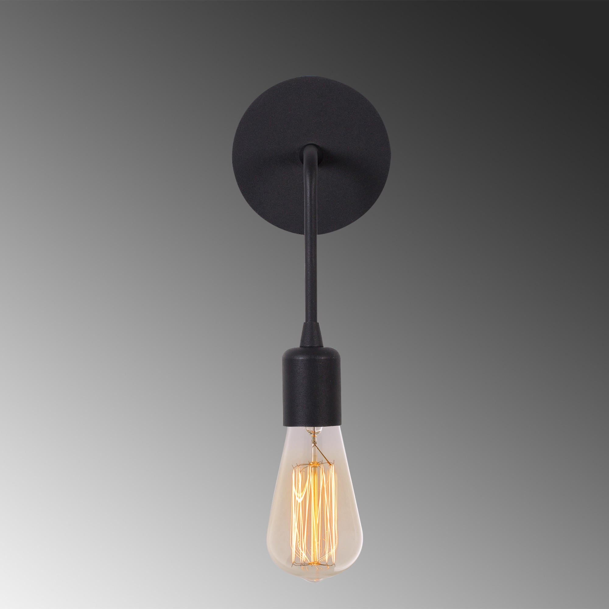 Dartini Wandleuchte in elegantem Schwarz von Opviq: Verleihen Sie Ihrem Zuhause mit dieser stilvollen und langlebigen Lampe einen Hauch von Raffinesse!