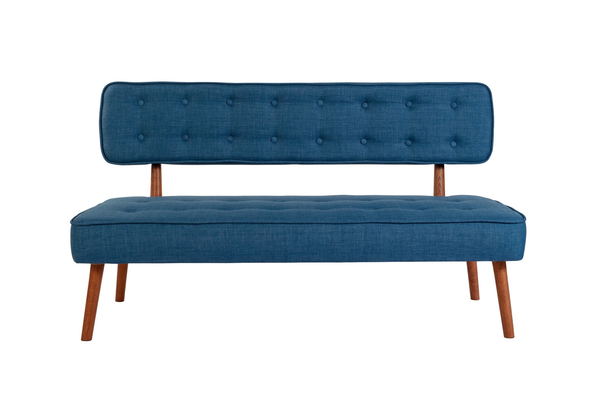 Verleihen Sie Ihrem Wohnraum mit dem Westwood Loveseat in Nachtblau einen Hauch von Eleganz. Komfort trifft auf stilvolles Design – ideal für jedes Zuhause!