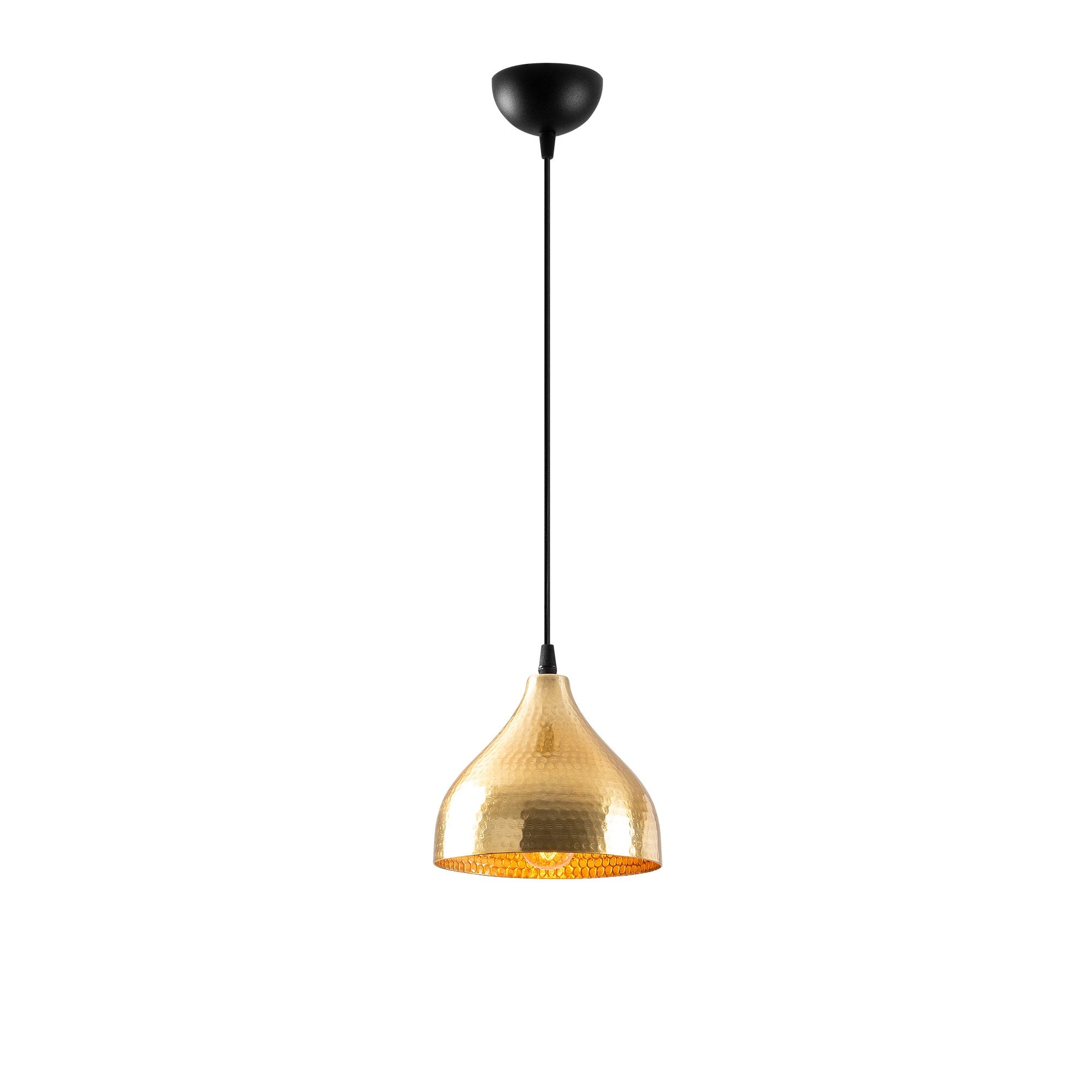 Verleihen Sie Ihrem Zuhause mit der goldenen Tattoo Pendelleuchte von Opviq einen Hauch von Luxus und Stil. Ein echter Blickfang!