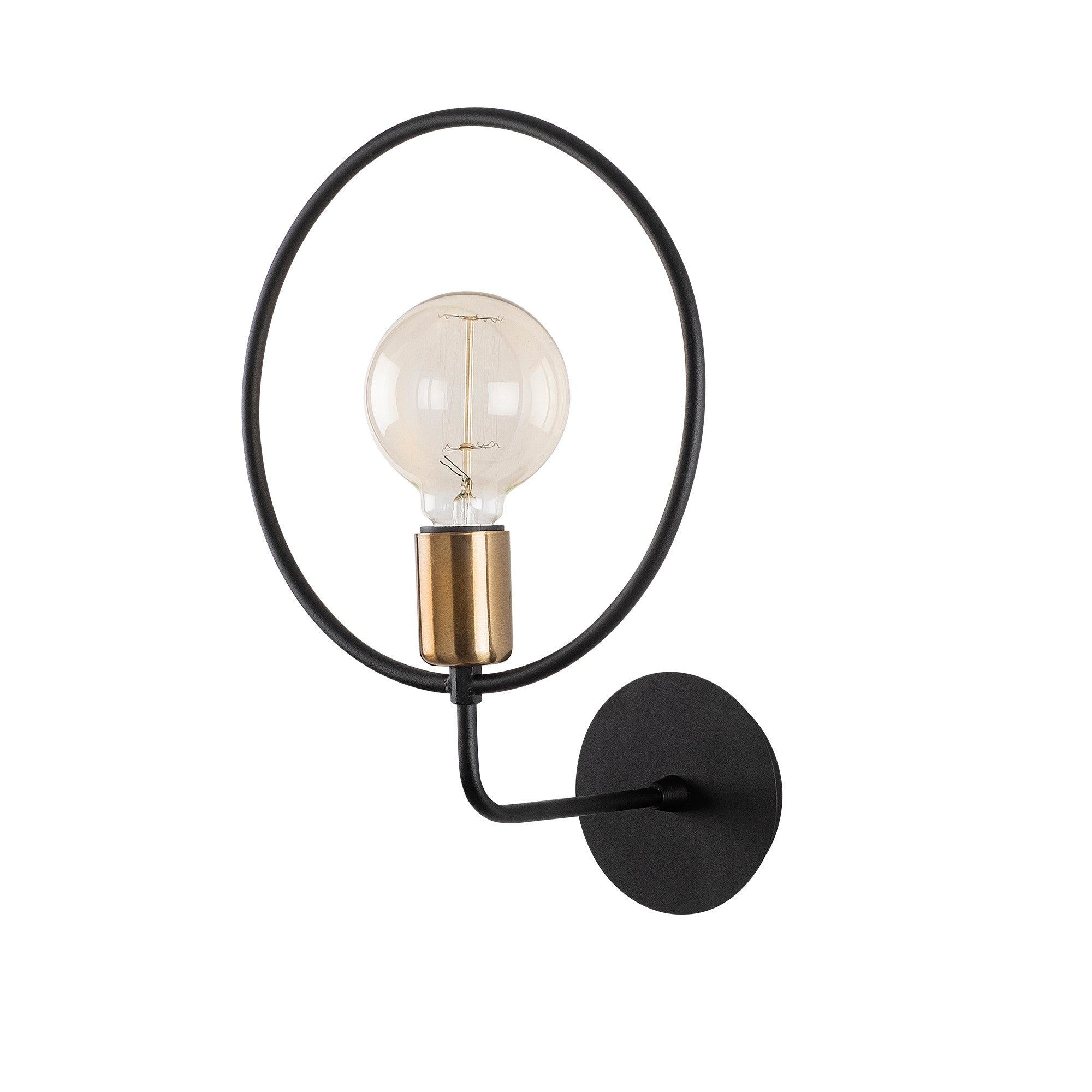 Verleihen Sie Ihrem Zuhause mit der Circle Wandleuchte von Opviq in Schwarz einen modernen Akzent. Ideal für stilvolle Beleuchtung und Atmosphäre.