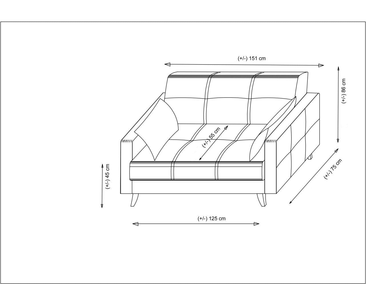 Modernes Polya Bettsofa in kräftigem Rot, ideal für gemütliche Stunden und als funktionales Schlafsofa für jedes Wohnambiente.