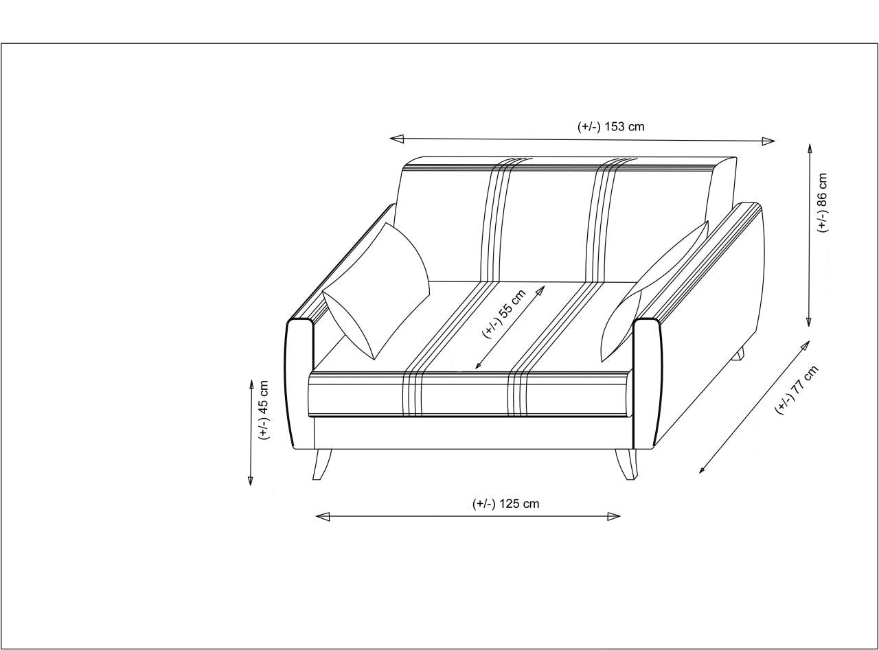 Beige Zaden Bettsofa von Atelier Del Sofa – stilvolles 3-Sitzer Sofa, ideal für entspannte Abende und moderne Wohnkonzepte.