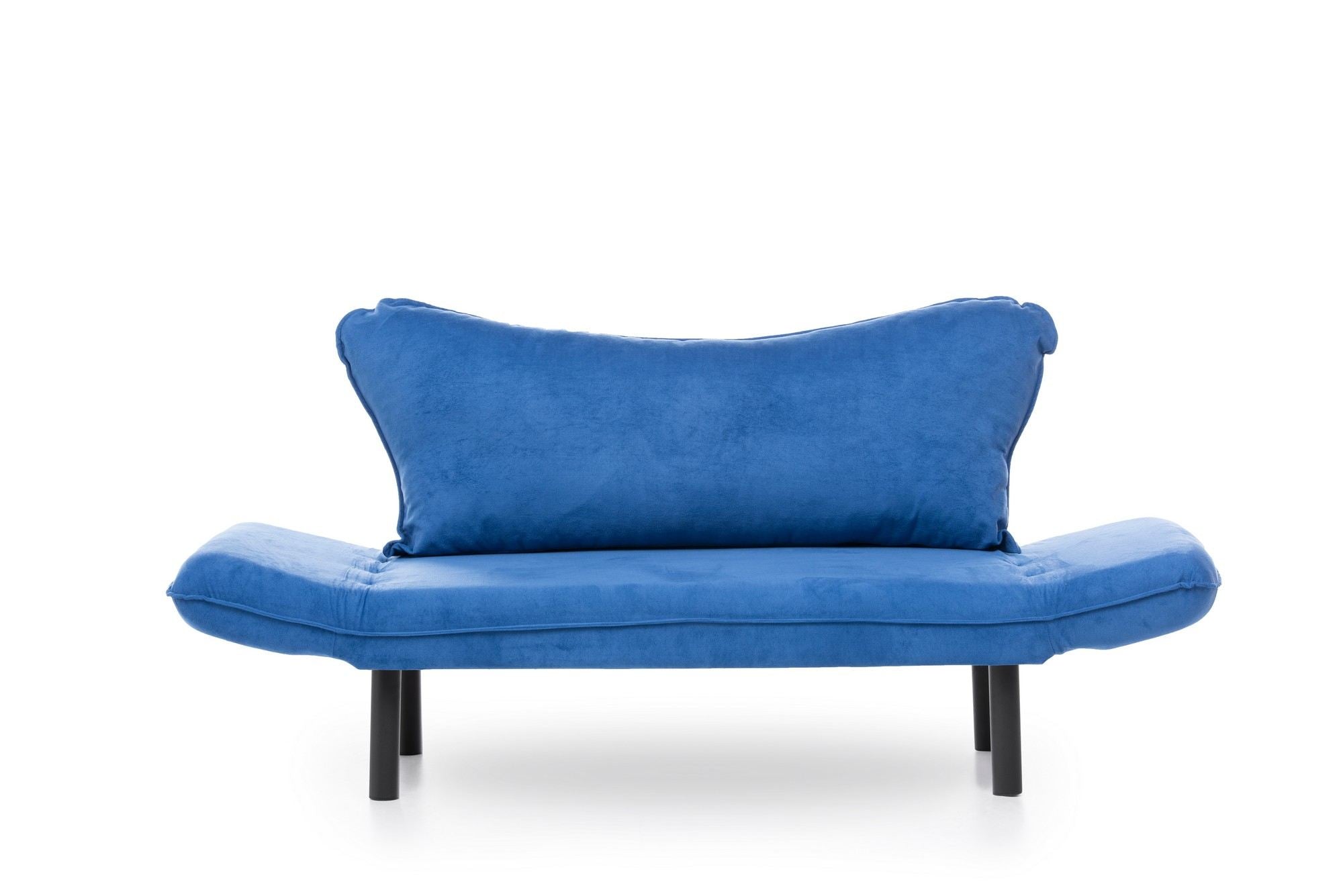 Elegantes blaues Chatto Bettsofa von Atelier Del Sofa, das Komfort und Stil vereint – ideal für gemütliche Abende und moderne Wohnräume.