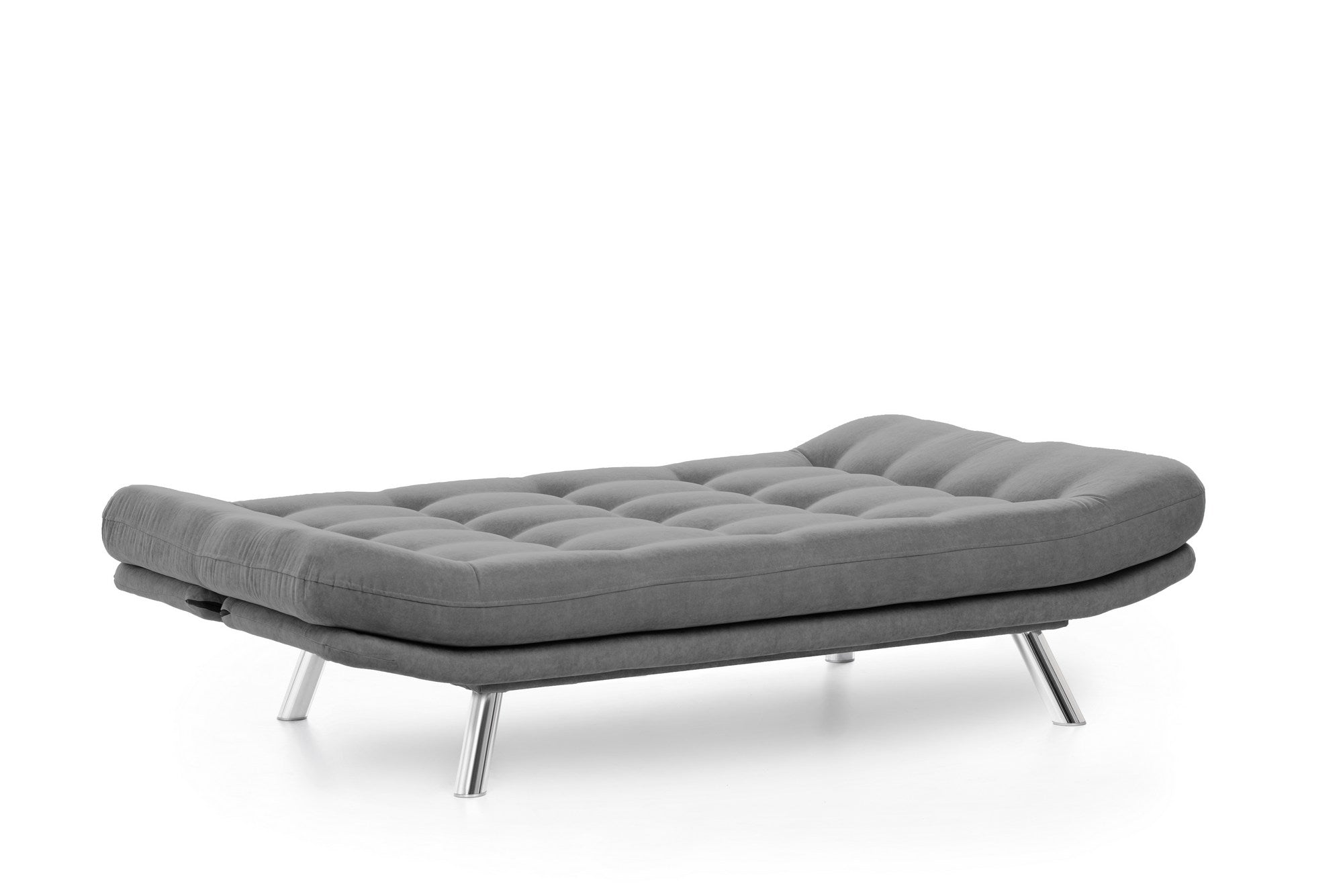 Stylisches Misa Sofabed in Grau – perfektes Bettsofa für gemütliche Abende und als Schlafgelegenheit für Gäste.