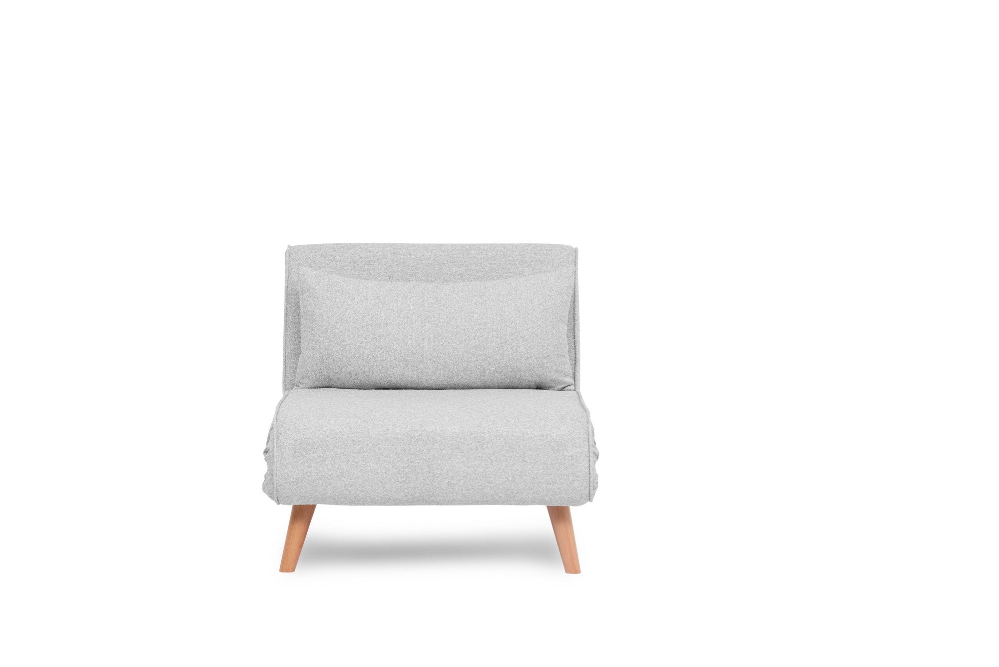 Elegantes graues Folde Single Bettsofa von Atelier Del Sofa – perfekt für multifunktionale Wohnräume und gemütliche Übernachtungen.