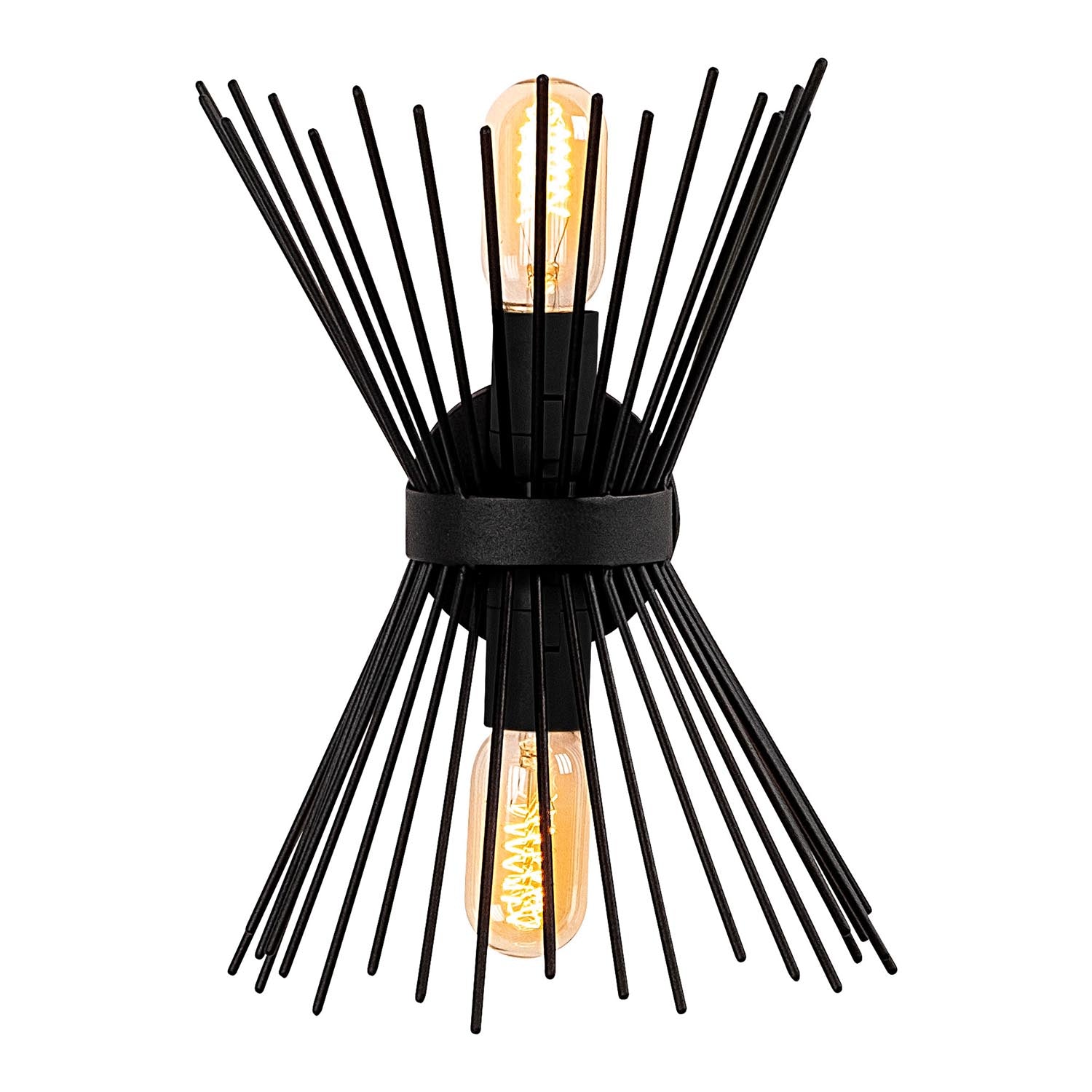 Elegante Kirpi Wandleuchte in Schwarz von Opviq, ideal für stimmungsvolle Beleuchtung und zeitgemäße Inneneinrichtung.