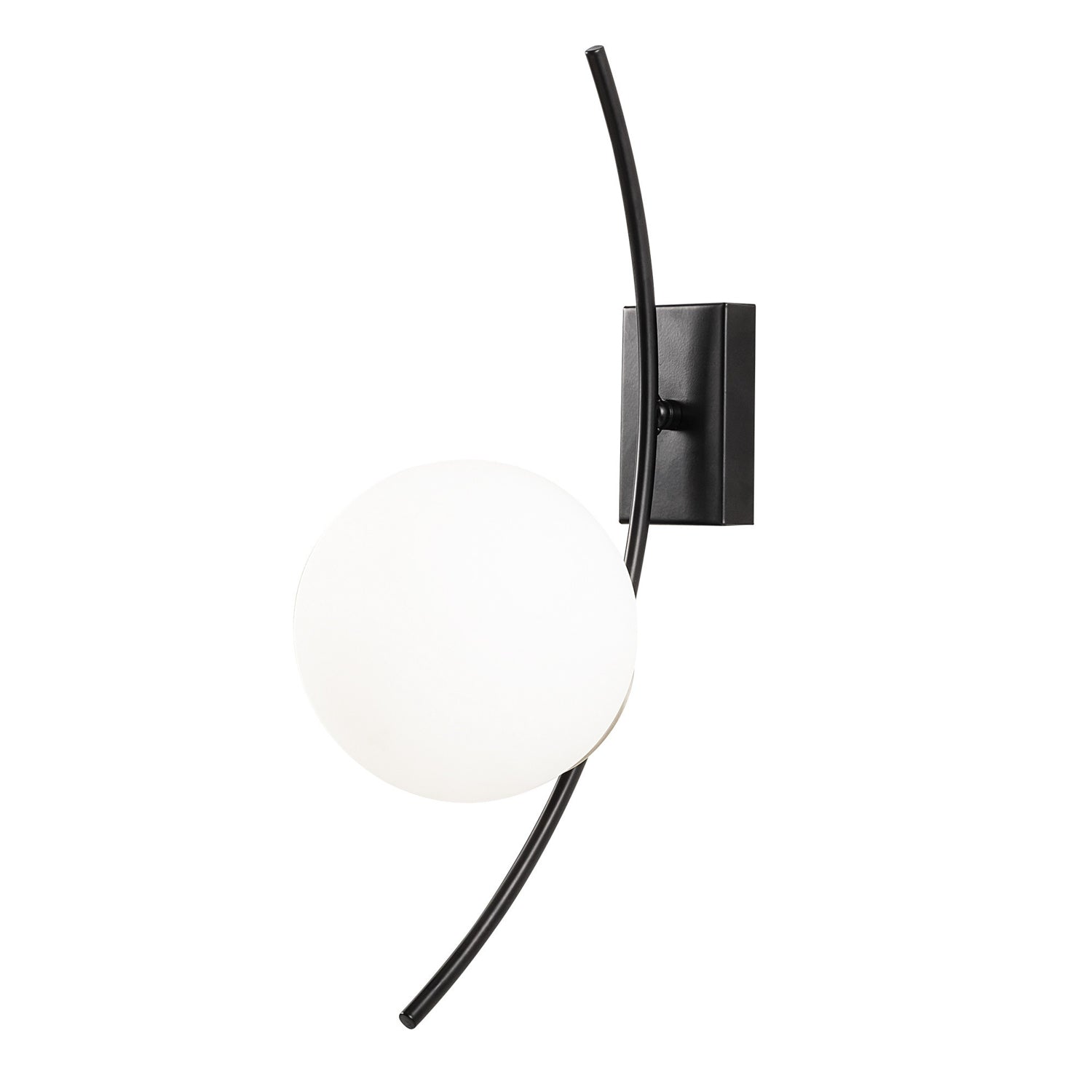 Verleihen Sie Ihrem Zuhause mit der Hilal Wandleuchte von Opviq in Schwarz-Weiß einen Hauch von Eleganz und modernem Design.