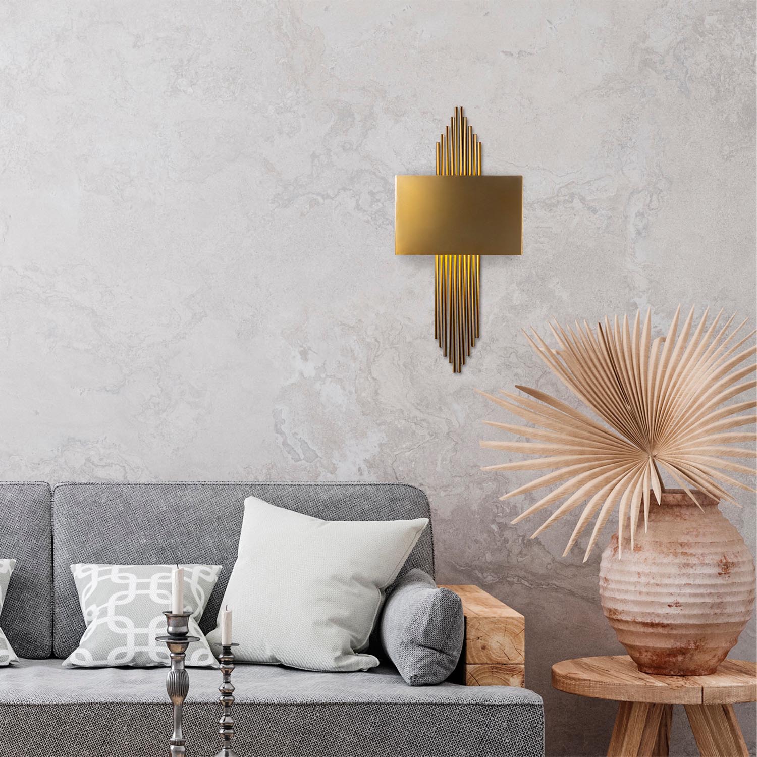 Verleihen Sie Ihrem Raum mit der Vintage-Wandleuchte von Opviq einen Hauch von Eleganz und Gemütlichkeit. Ideal für jeden Wohnstil!
