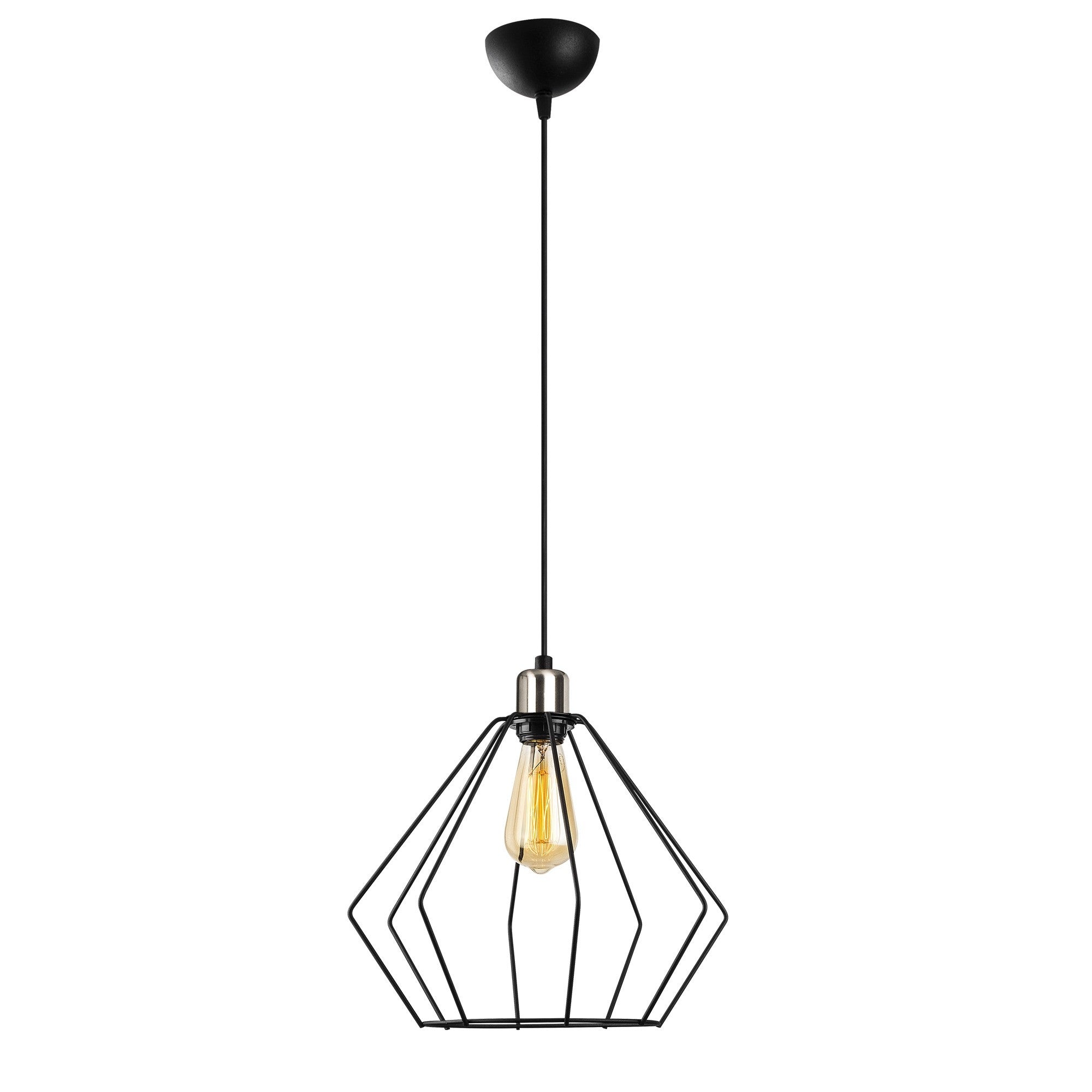 Setzen Sie mit der Maden Pendelleuchte in Schwarz von Opviq stilvolle Akzente in Ihrem Zuhause. Ideal für moderne und industrielle Räume.