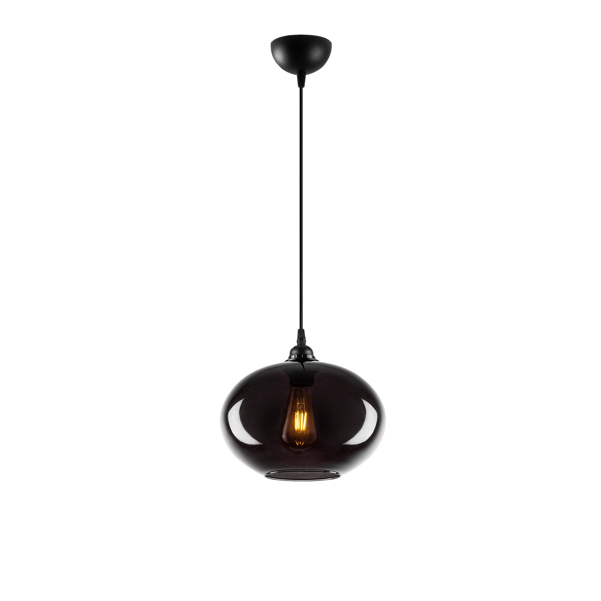 Entdecken Sie die Smoked Pendelleuchte von Opviq – ein stilvolles Lichtdesign, das mit seiner raffinierten Rauchfarbe und zeitlosen Eleganz jeden Raum verwandelt.