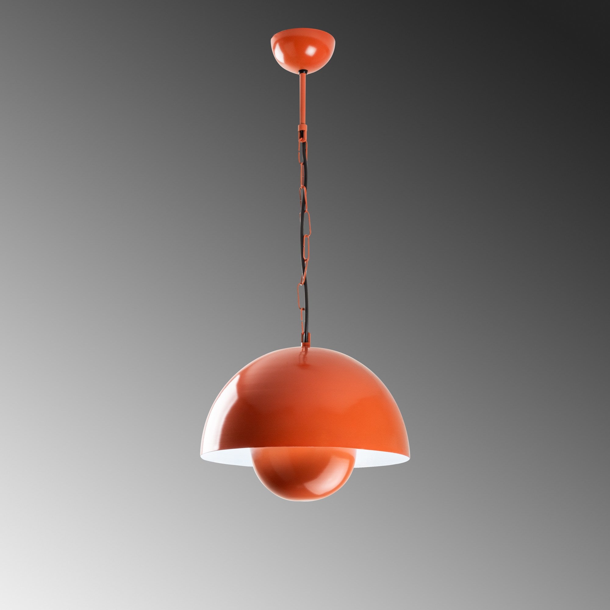Entdecken Sie die Kure 2676 Pendellampe in leuchtendem Orange von Opviq – ein modernes Lichtobjekt, das Atmosphäre und Farbe in Ihr Zuhause bringt.
