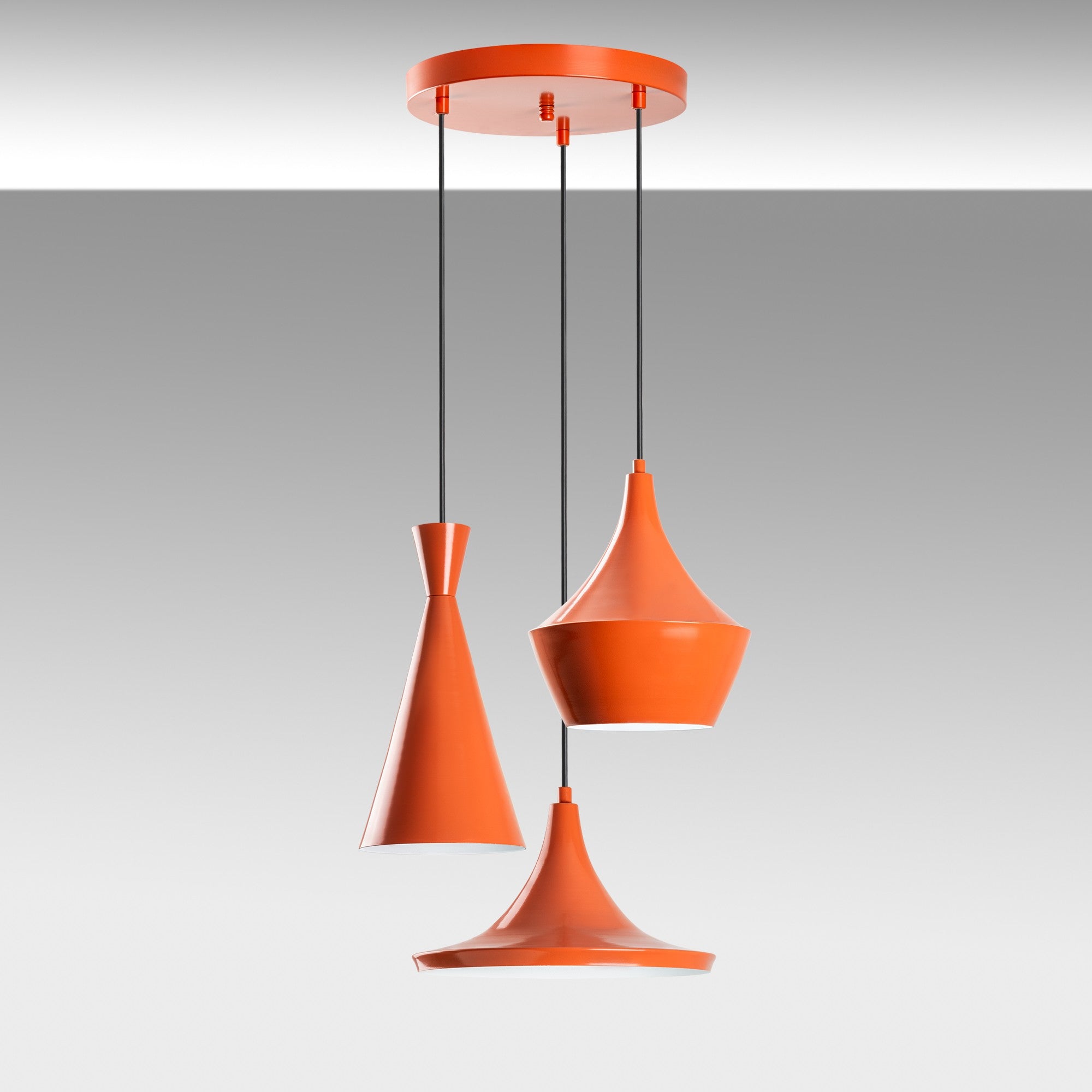 Die Tom Pendelleuchte in strahlendem Orange von Opviq verleiht Ihrem Zuhause Eleganz und Wärme, ideal für jeden Raum.