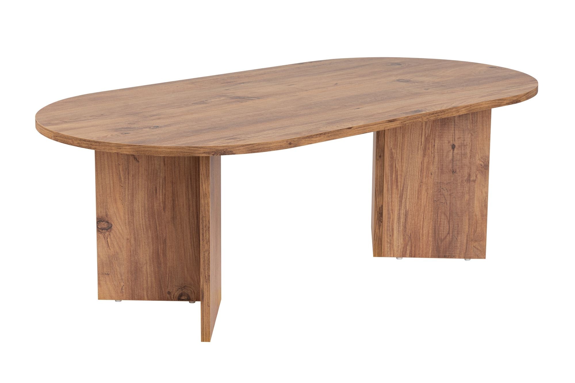 Moderner Couchtisch Sable aus Atlantischer Kiefer von Nordure, perfekt für einladende Wohnzimmer und entspannte Stunden.