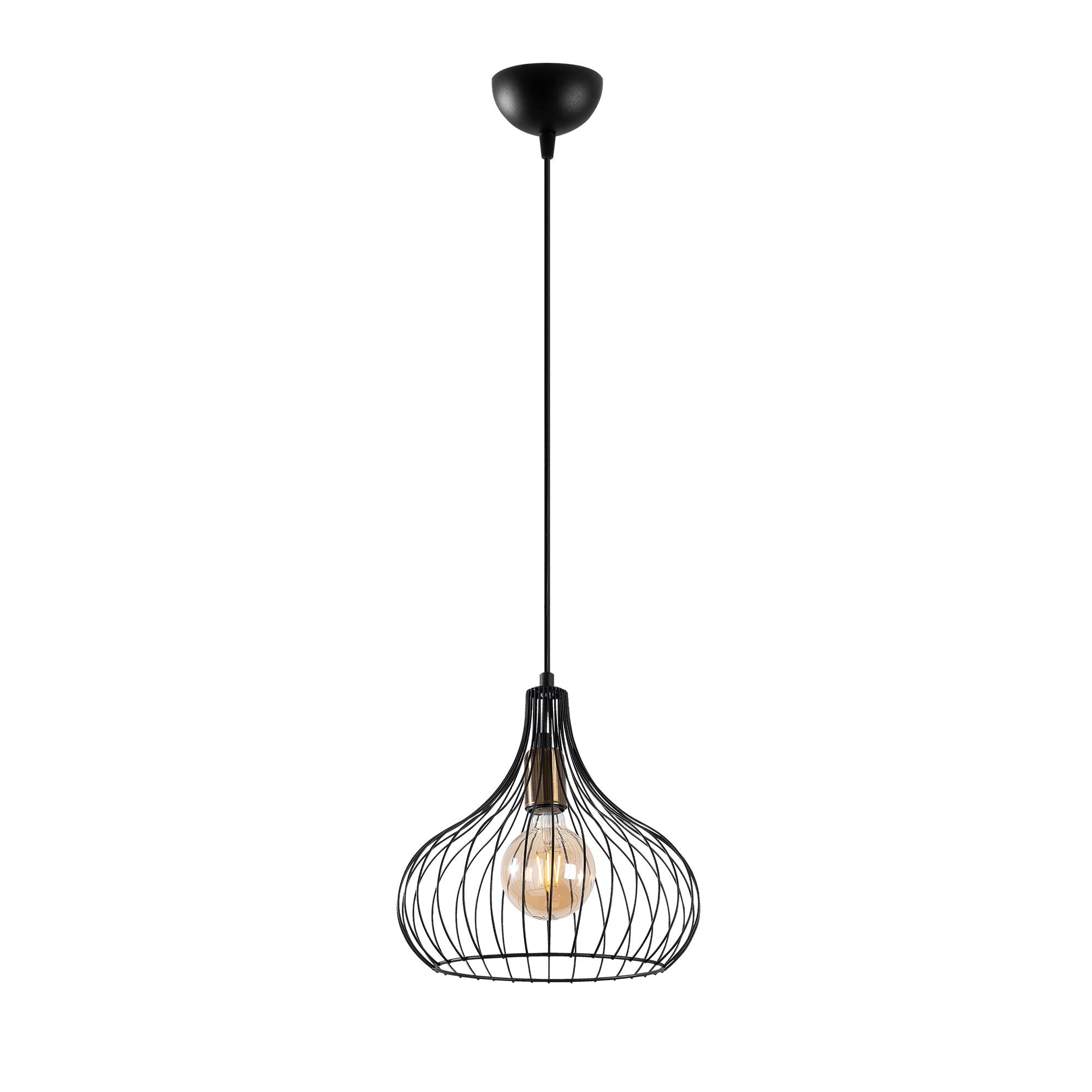 Die Teldamla Pendellampe in Schwarz Antiquität von Opviq verleiht Ihrem Zuhause einen Hauch von Vintage-Charme und stilvollem Lichtdesign.