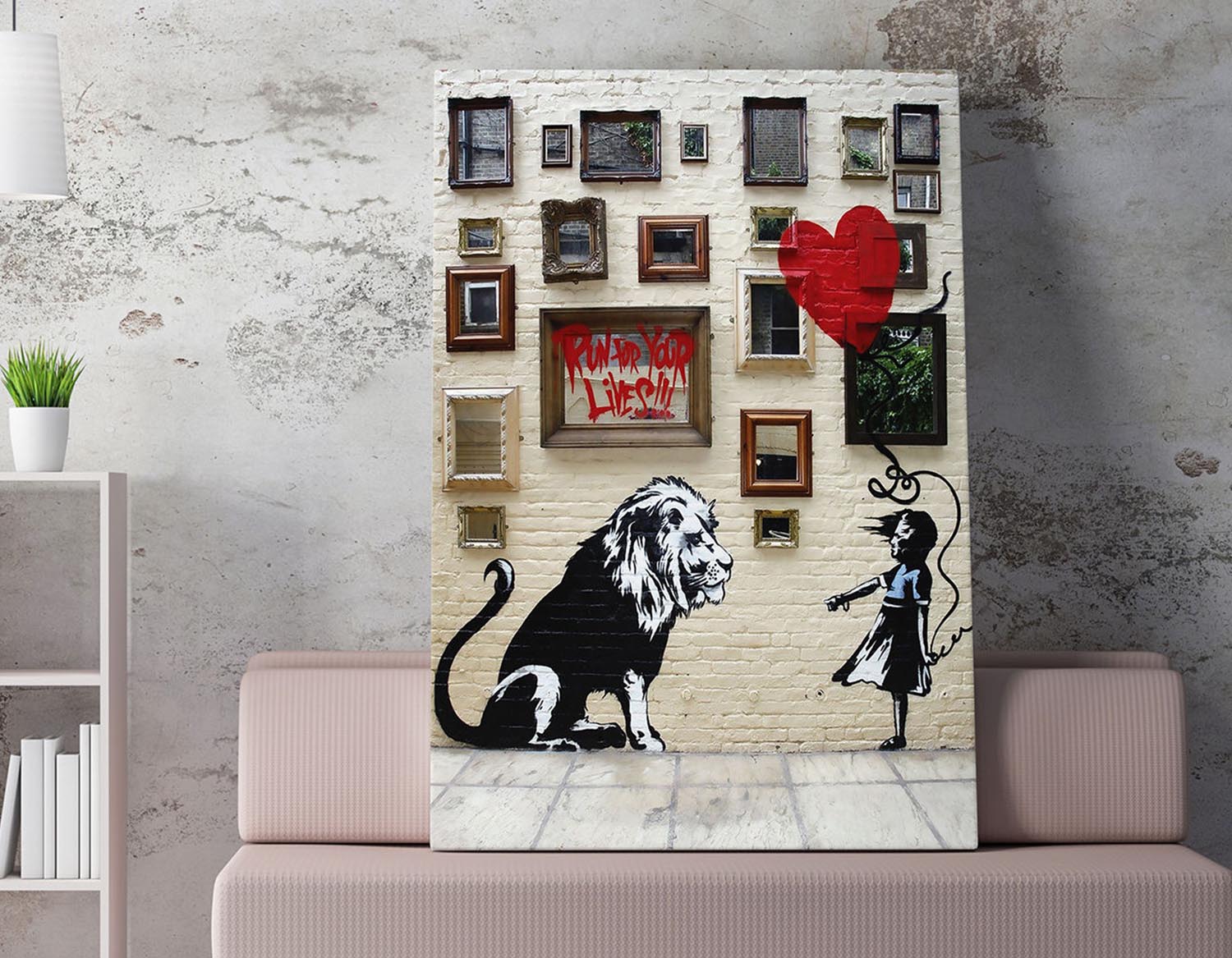 Entdecken Sie das beeindruckende WY119 Leinwandgemälde (70 x 100) von Wallity. Ein Kunstwerk, das Emotionen weckt und jeden Raum verwandelt.