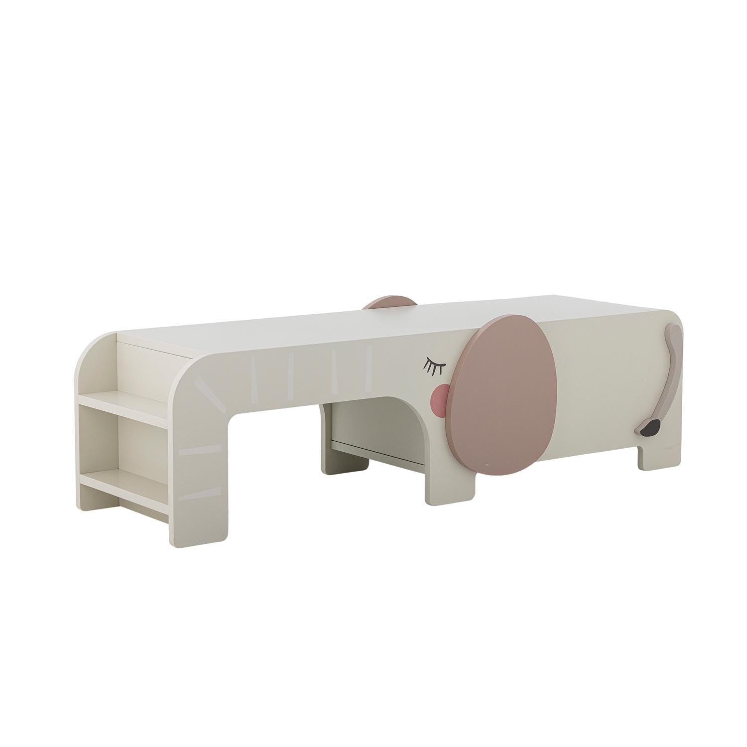 Ferdinand Bank, Grau, FSC®100%, MDF in Grau präsentiert im Onlineshop von KAQTU Design AG. Sitzbank ist von Bloomingville Mini