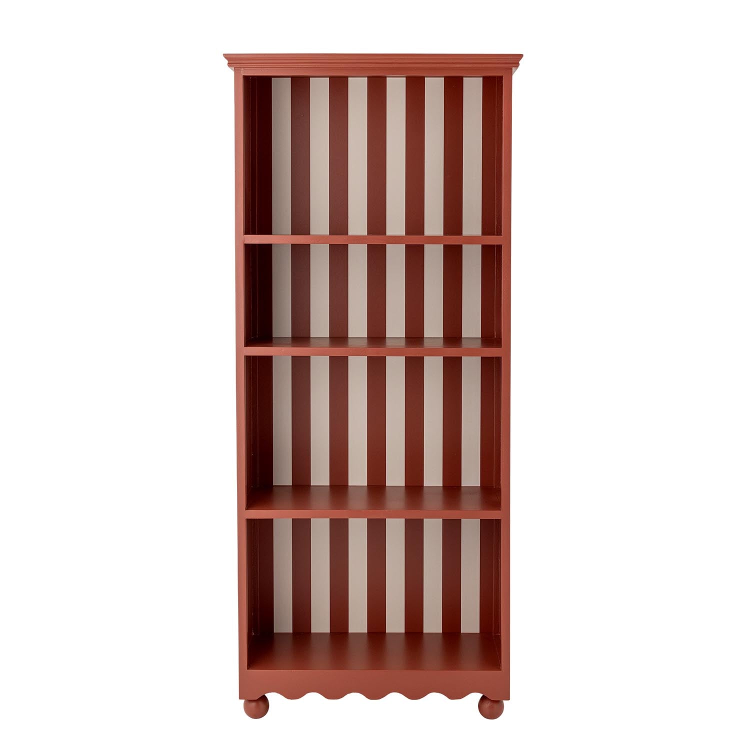 Sasha Kabinett, Rot, MDF in Rot präsentiert im Onlineshop von KAQTU Design AG. Standregal ist von Bloomingville
