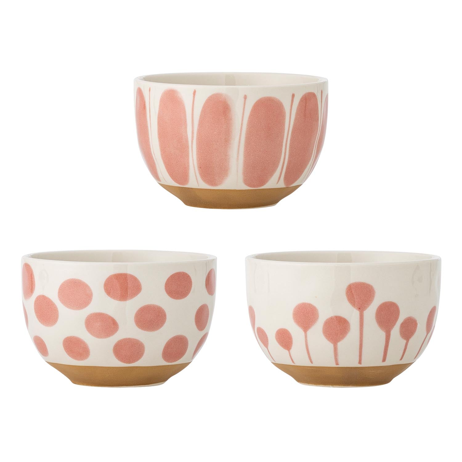 Eleganter Linora Becher in zartem Rosé, handgefertigt aus hochwertigem Steingut. Ideal für stilvolle Kaffeepausen und Teestunden.