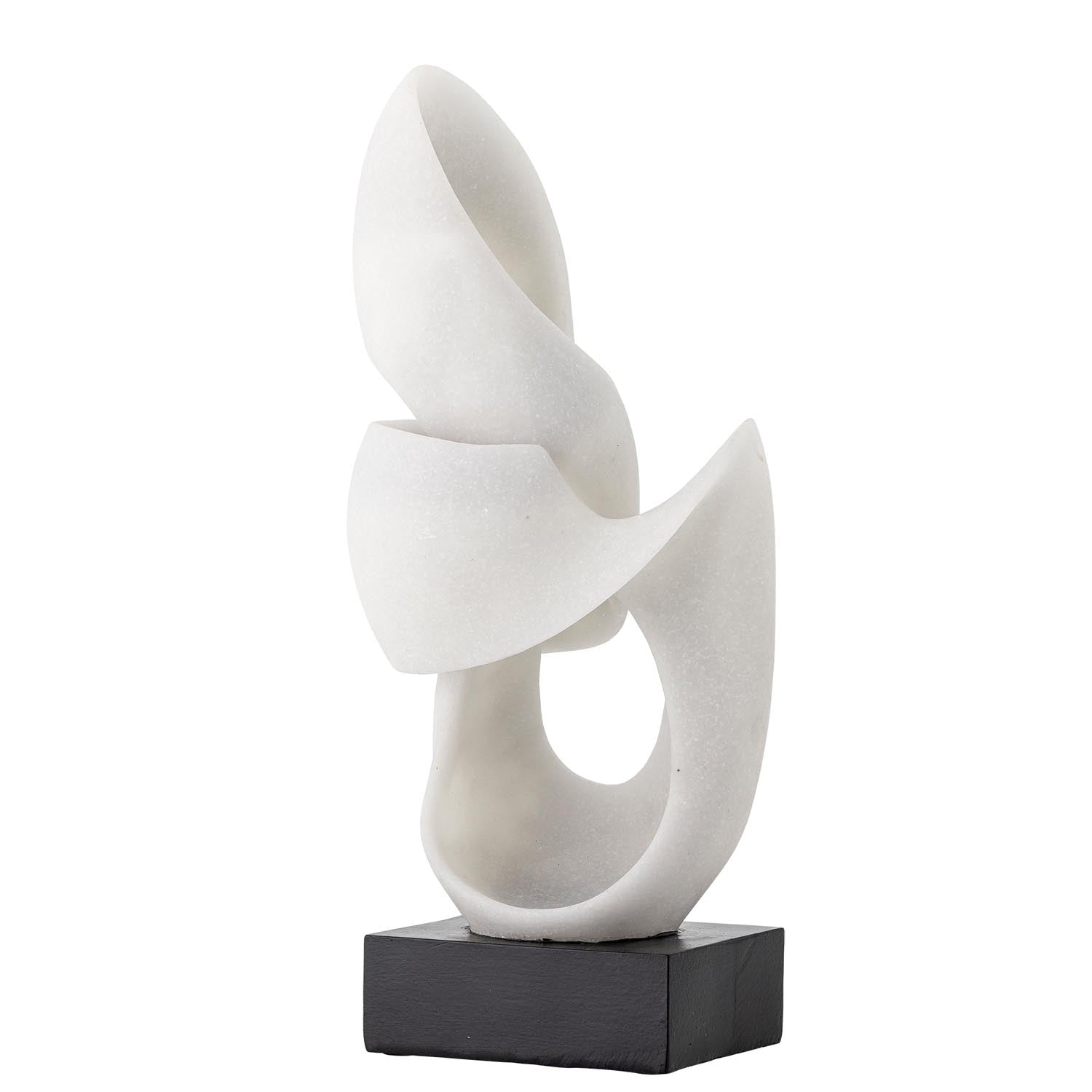 Alistair Deko, Weiss, Polyresin in Weiss präsentiert im Onlineshop von KAQTU Design AG. Kunstgegenstände ist von Bloomingville