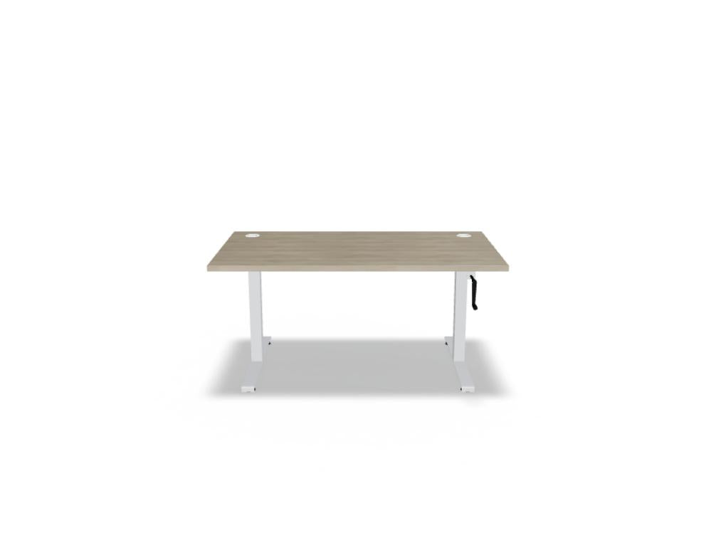 Ogi Drive BOC03 - Schreibtisch mit manueller Höhenverstellung in  präsentiert im Onlineshop von KAQTU Design AG. Schreibtisch ist von Mdd