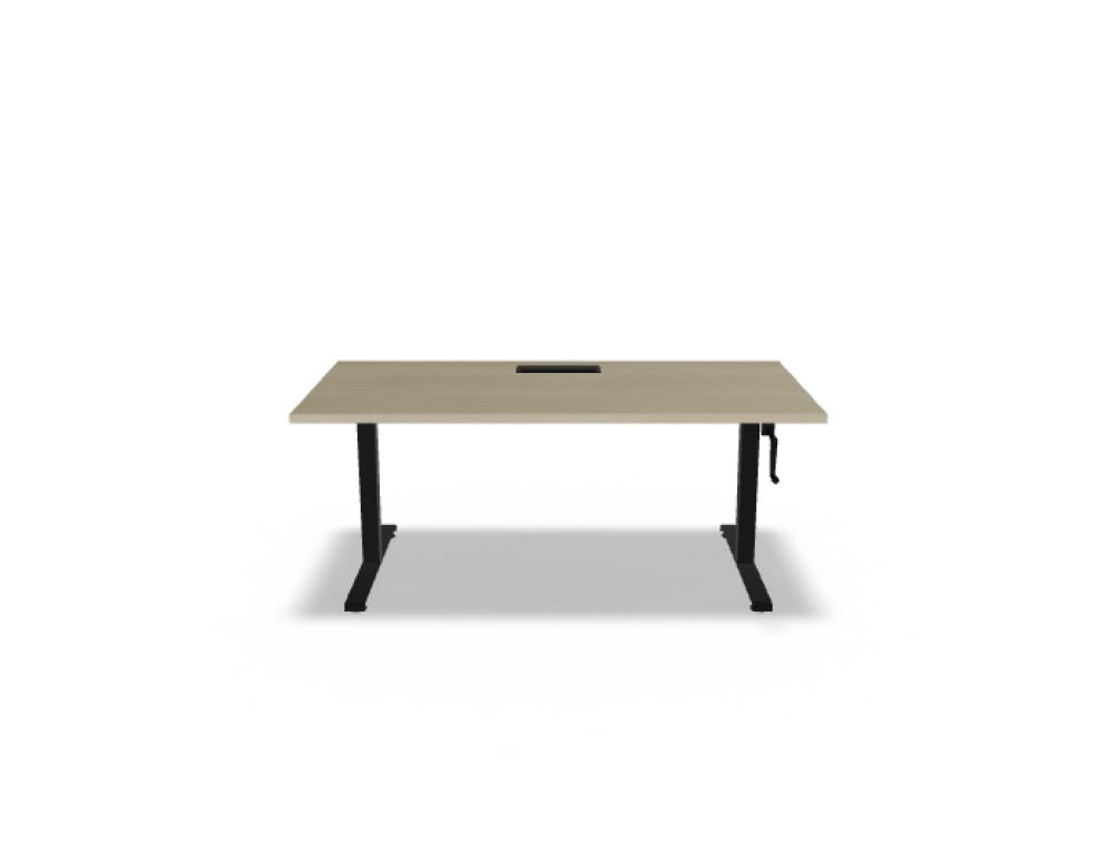 Ogi Drive BOC04 - Schreibtisch mit manueller Höhenverstellung in  präsentiert im Onlineshop von KAQTU Design AG. Schreibtisch ist von Mdd