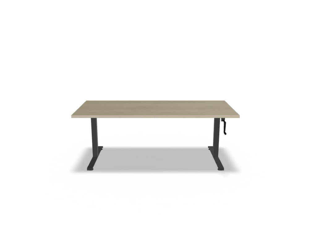 Ogi Drive BOC05 - Schreibtisch mit manueller Höhenverstellung in  präsentiert im Onlineshop von KAQTU Design AG. Schreibtisch ist von Mdd