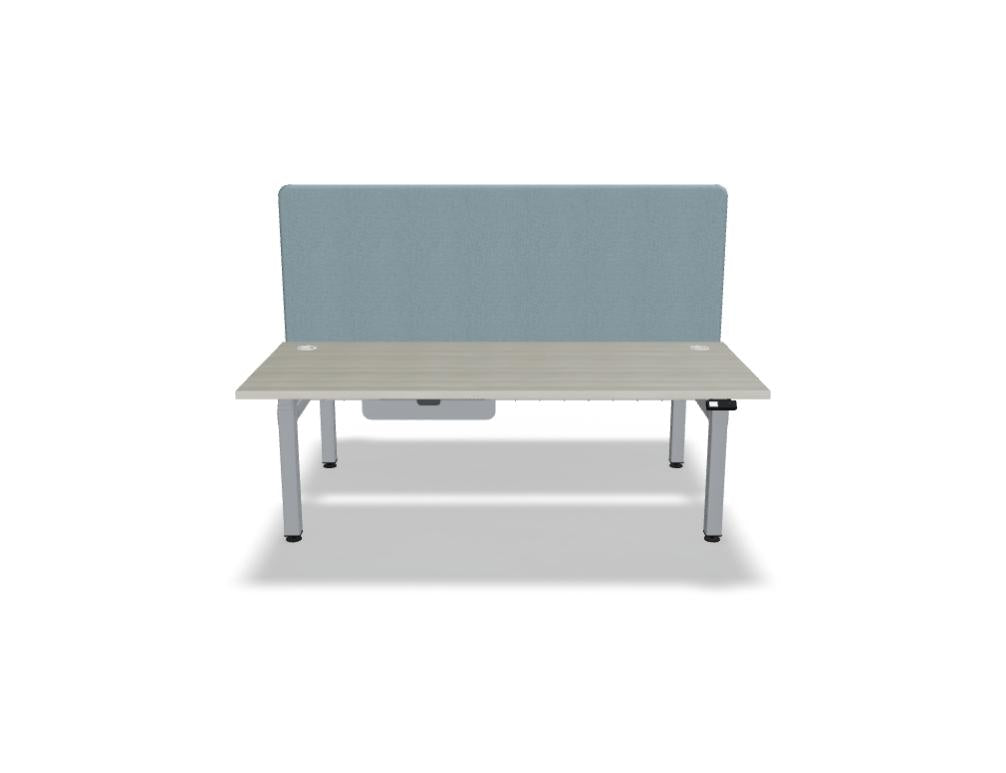 Ogi Drive Bench BOD518 - Doppelschreibtisch mit elektrischer Höhenverstellung, zweimotoriges Gestell in Honigeiche präsentiert im Onlineshop von KAQTU Design AG. Schreibtisch ist von Mdd