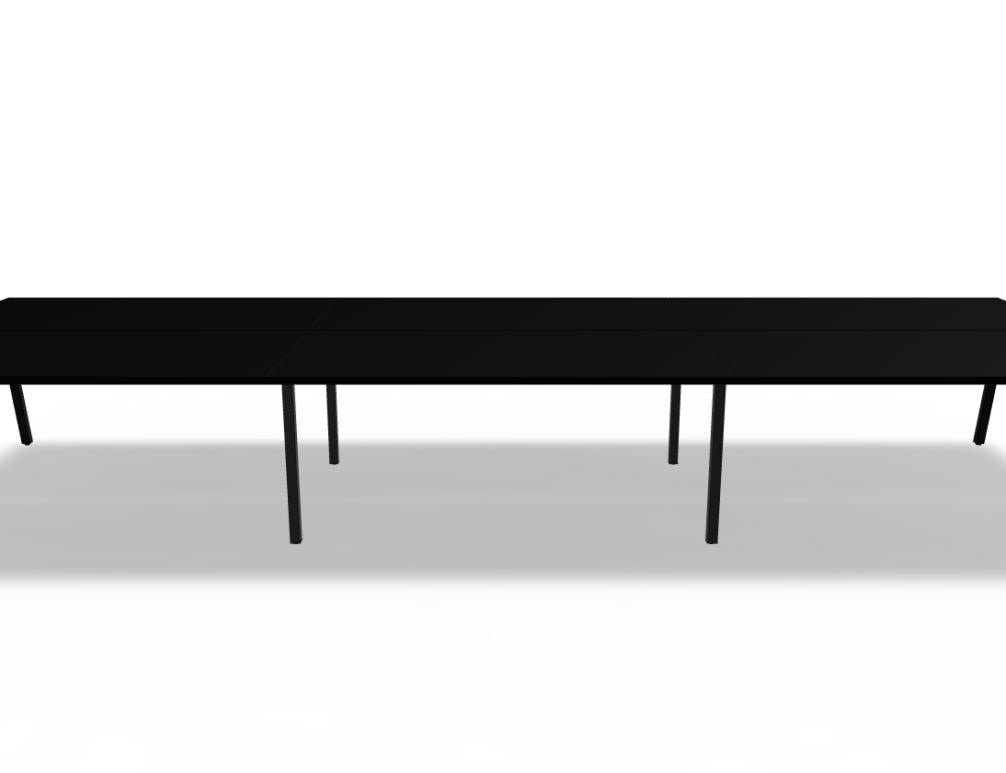 Ogi M Bench BOM34E3 - Doppelschreibtisch in Honigeiche präsentiert im Onlineshop von KAQTU Design AG. Schreibtisch ist von Mdd