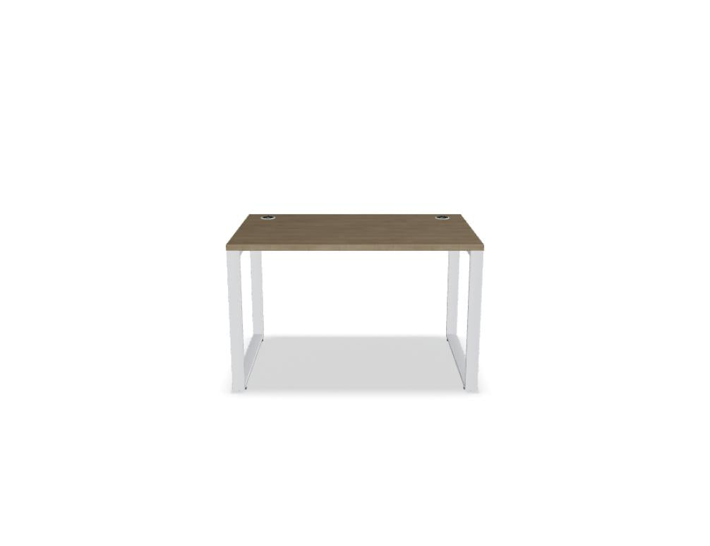 Ogi Q BOQ02 - Schreibtisch in Honigeiche präsentiert im Onlineshop von KAQTU Design AG. Schreibtisch ist von Mdd