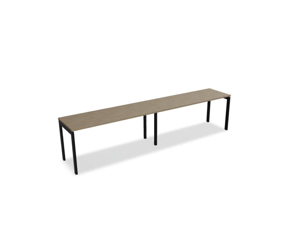 Ogi U BOU16E2 - Schreibtisch in Honigeiche präsentiert im Onlineshop von KAQTU Design AG. Schreibtisch ist von Mdd