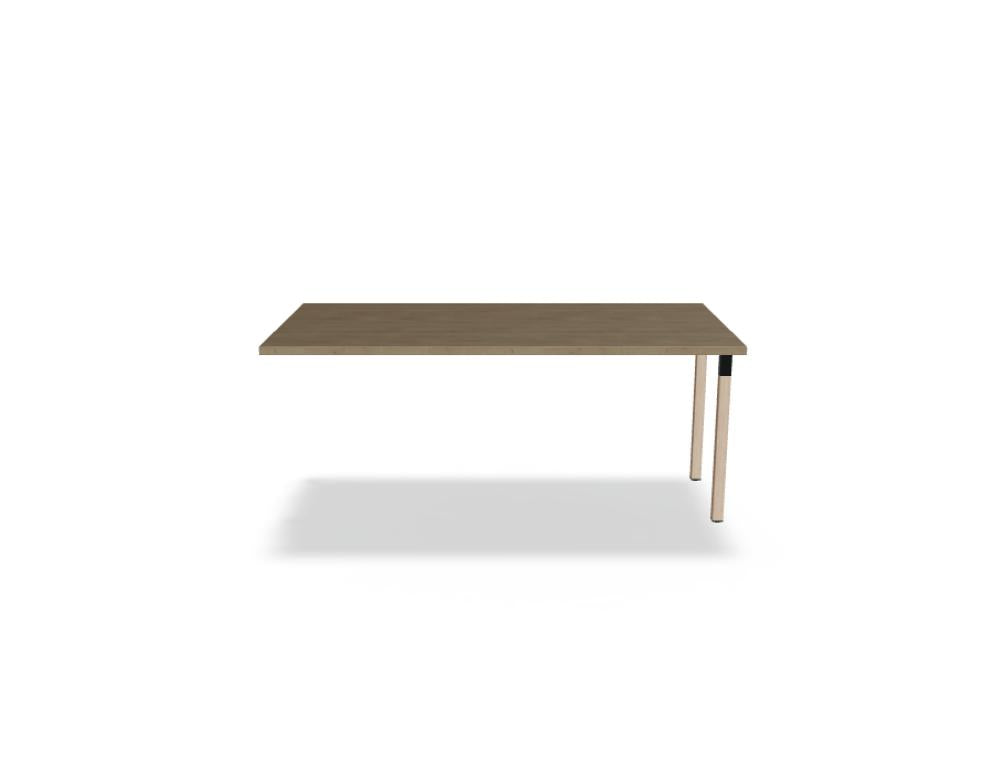 Ogi W BOW042L - Schreibtisch in Honigeiche präsentiert im Onlineshop von KAQTU Design AG. Schreibtisch ist von Mdd