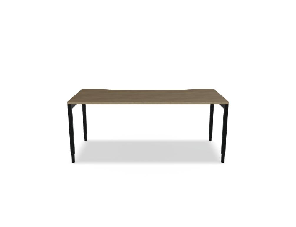 Ogi Y BOY05R - Schreibtisch mit manueller Höhenverstellung in  präsentiert im Onlineshop von KAQTU Design AG. Schreibtisch ist von Mdd