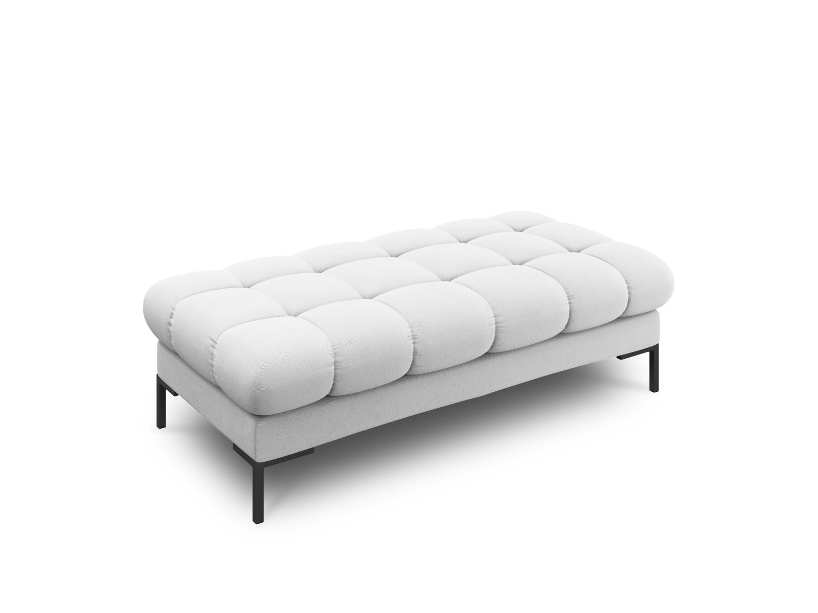 2-Sitzer Bank Bali in Light Grey-Neve präsentiert im Onlineshop von KAQTU Design AG. Modulares Sofa ist von Cosmopolitan Design