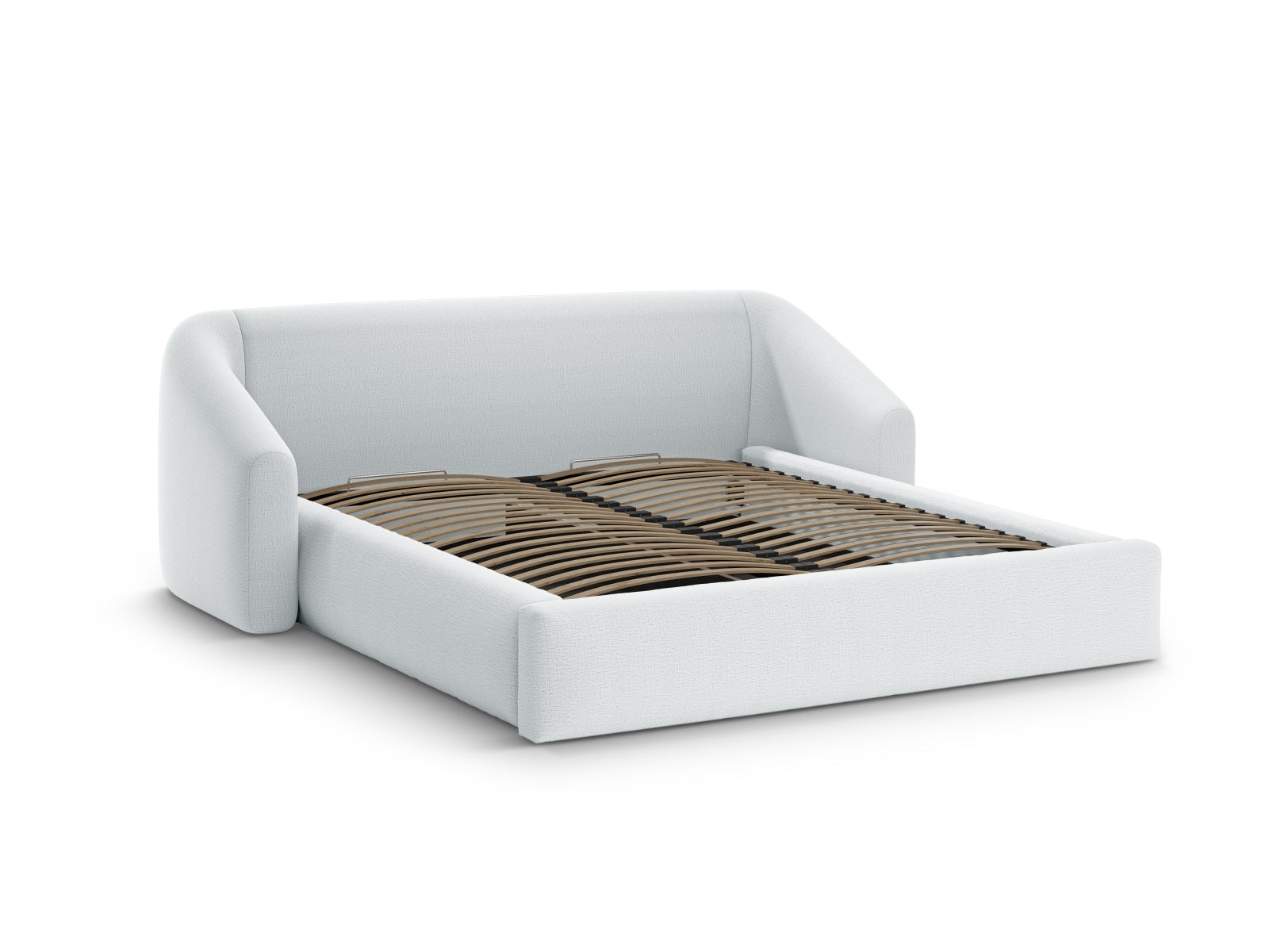 Elegantes Campi Bett von Cosmopolitan Design, ausgestattet mit praktischem Stauraum und einem geschmackvollen Kopfteil für ein modernes Ambiente.
