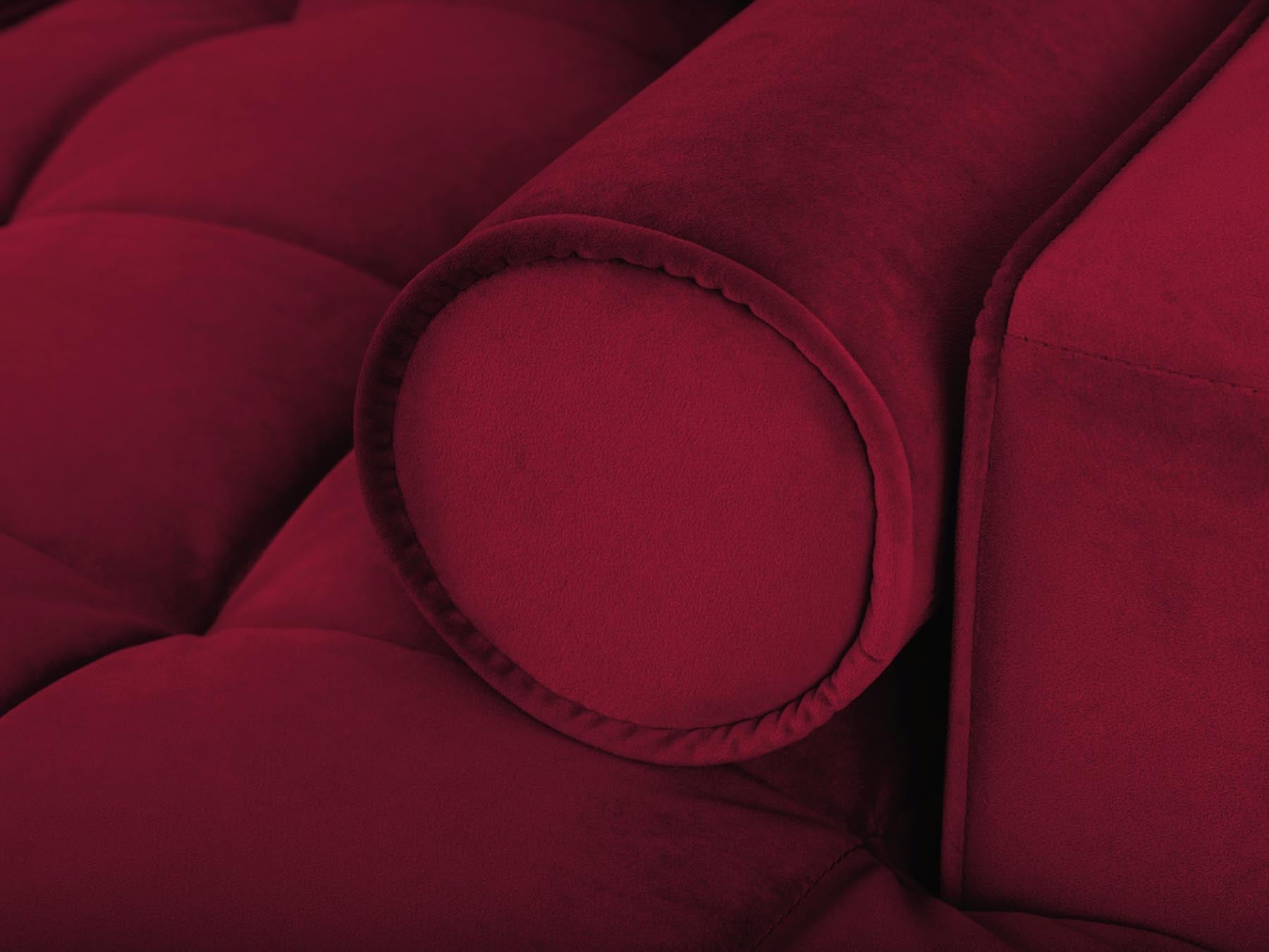 Elegantes 5-Sitzer Ecksofa links Aspen von Cosmopolitan Design, ideal für gemütliche Abende und als Schlafgelegenheit mit praktischem Stauraum.