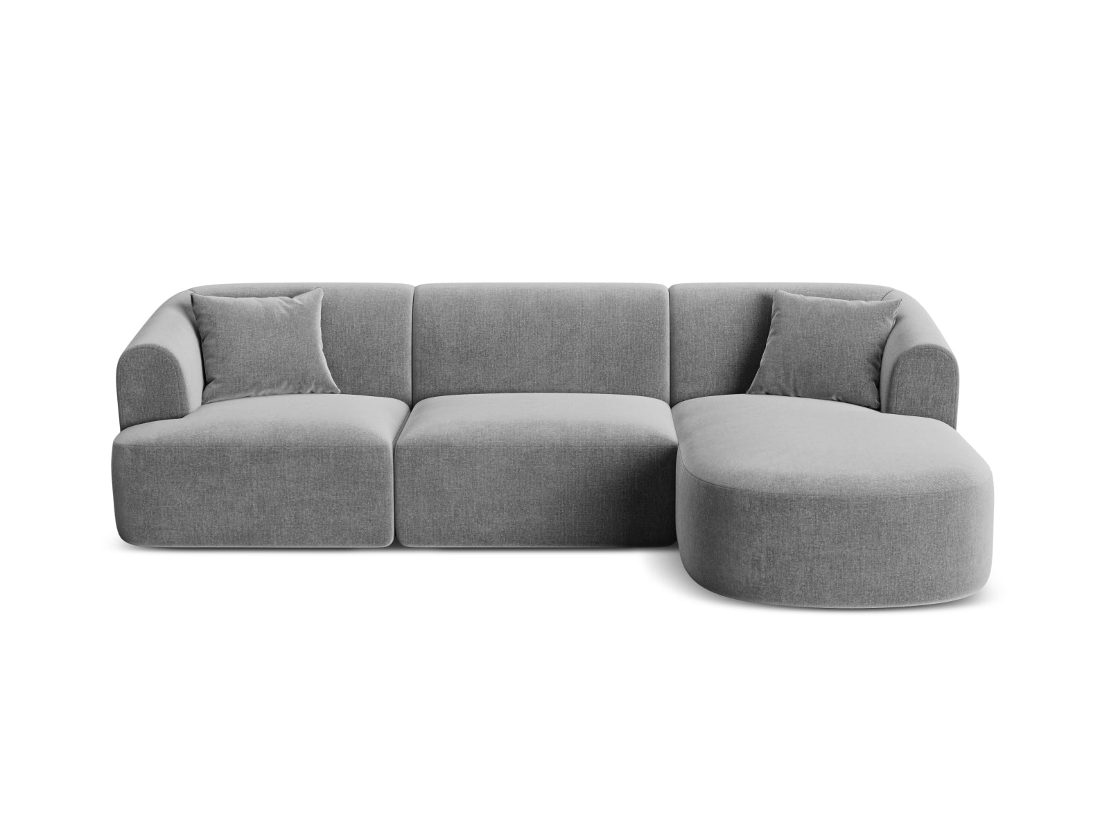 4-Sitzer Modular Ecksofa rechts Campi in Grey-Vogue präsentiert im Onlineshop von KAQTU Design AG. Ecksofa rechts ist von Cosmopolitan Design