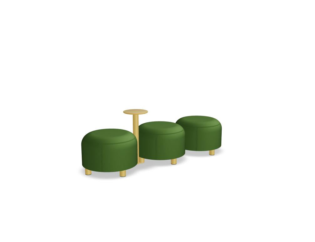 Dots DTSU07 - modular pouf system in Gelb präsentiert im Onlineshop von KAQTU Design AG. Pouf ist von Mdd
