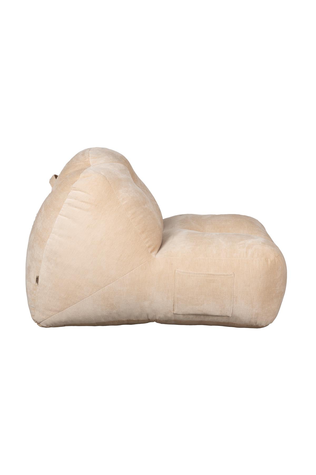Sessel Tombag in Beige präsentiert im Onlineshop von KAQTU Design AG. Sessel ist von Dutchbone