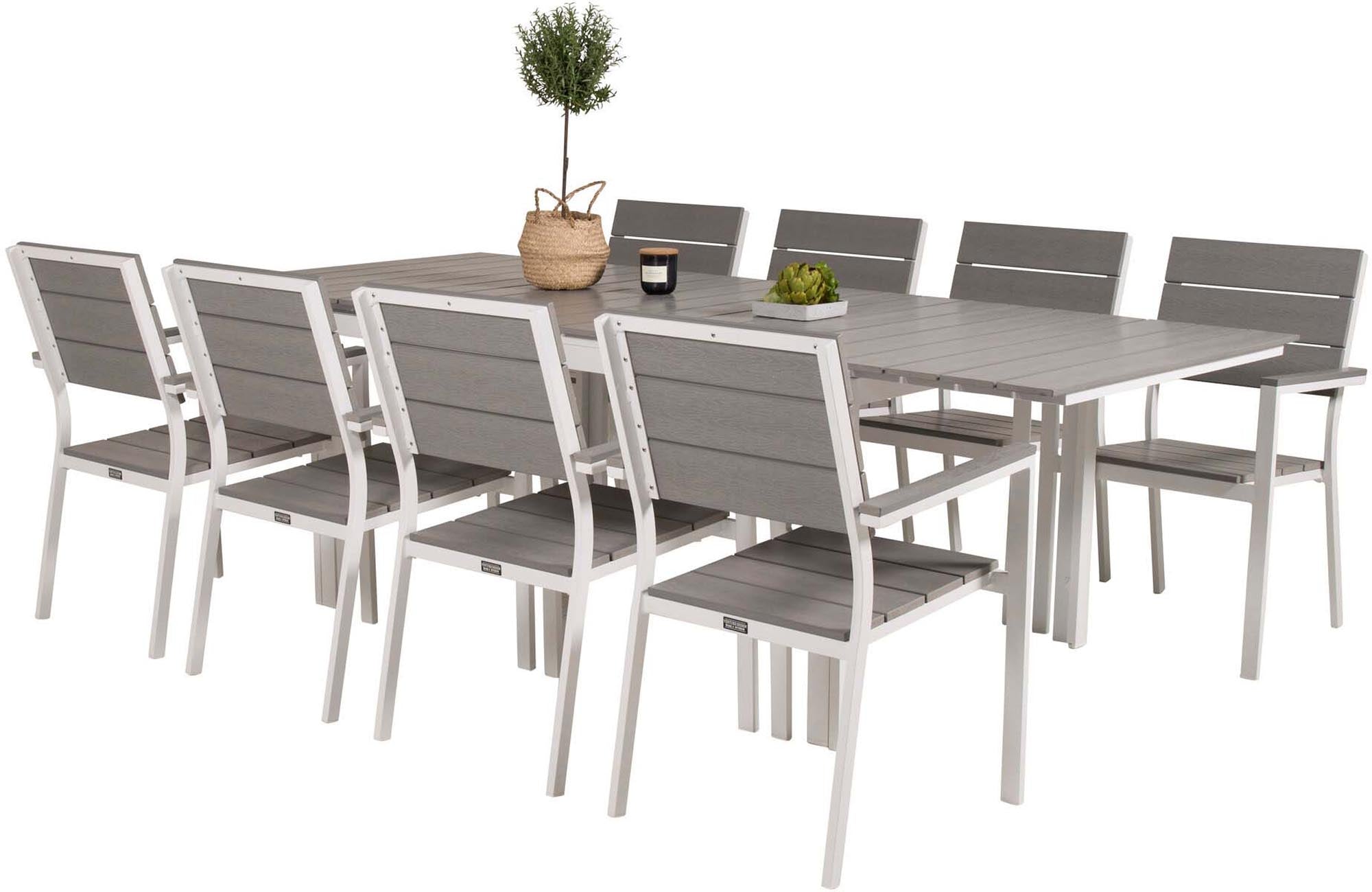 Venture Home Levels: Stilvolles, erweiterbares Outdoor-Tischset.