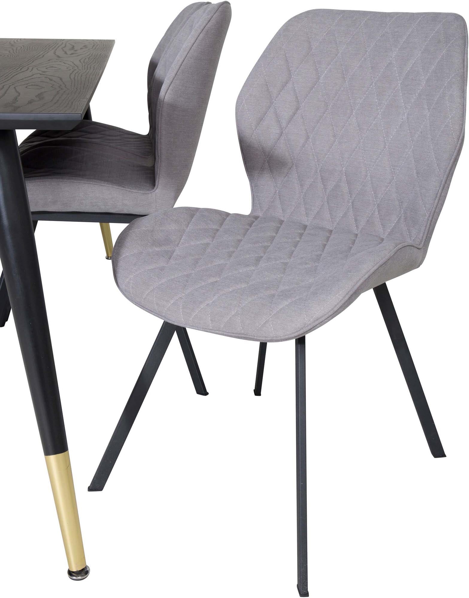 4-Sitzer Ecksofa rechts Campi von Cosmopolitan Design, modernes Design in stilvollem Grau, ideal für gemütliche Wohnzimmer.