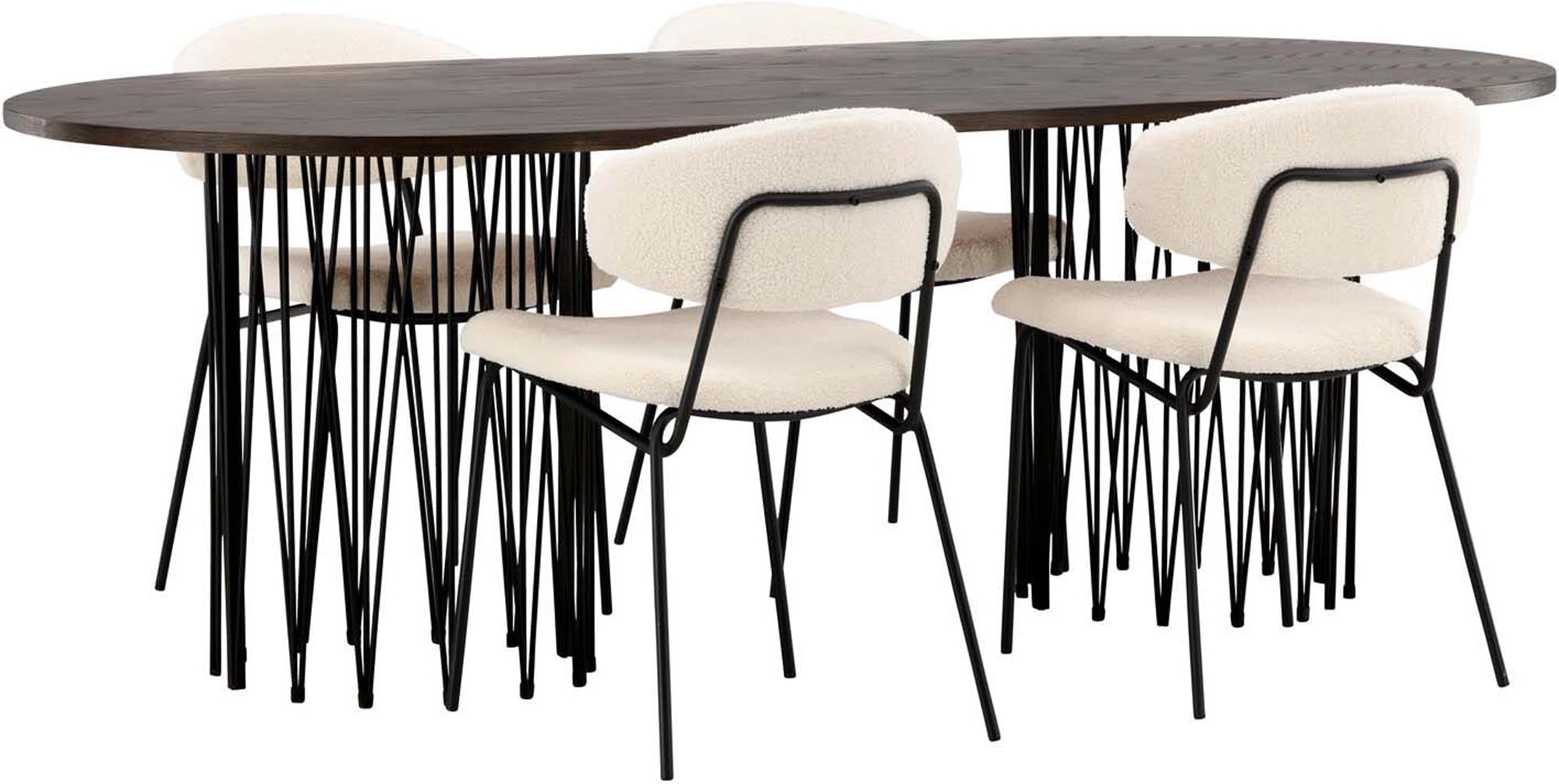 Martina modulares Ecksofa links, 3-Sitzer in modernem Design, ideal für stilvolle Wohnzimmergestaltung.