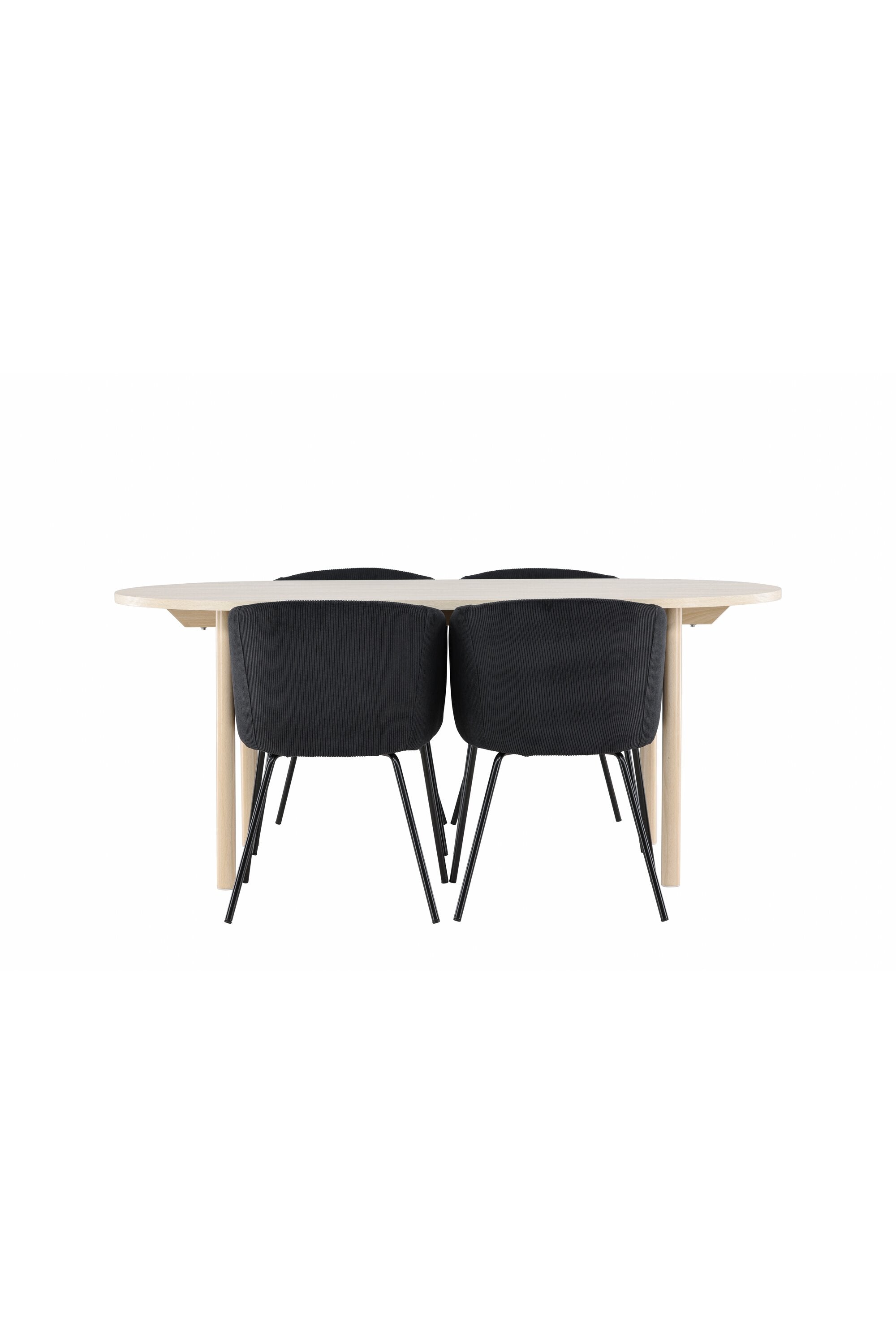 Andy Esstisch mit Berit Esszimmerstuhl in  präsentiert im Onlineshop von KAQTU Design AG. Esstischset ist von Venture Home