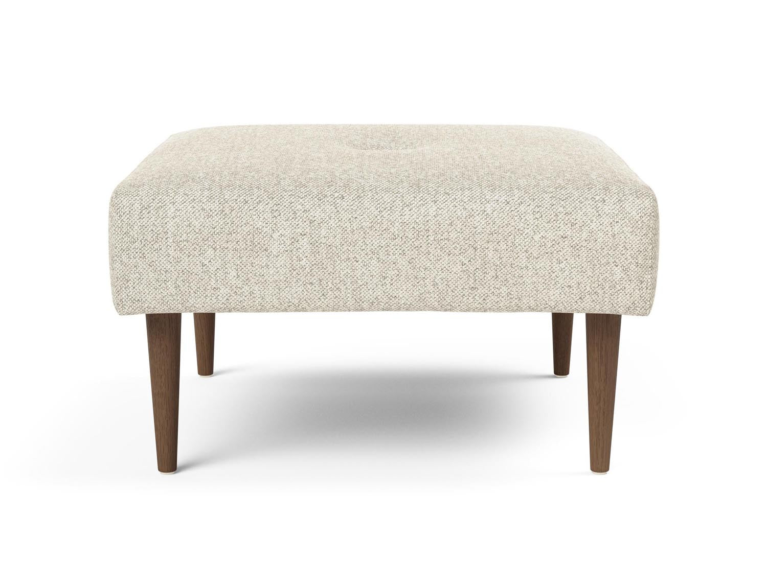 Eleganter Recast Plus Ottoman in Dark Styletto von Innovation Living, perfekt als Fußstütze oder zusätzlicher Sitzplatz in jedem Wohnraum.