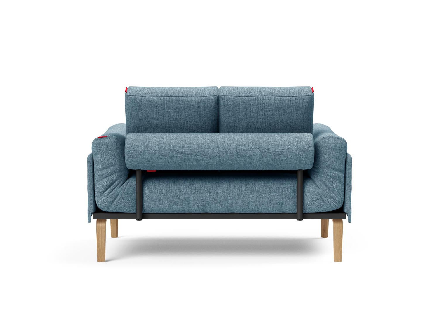 Stylisches Rollo Bow Klappsofa 80 von Innovation Living, ideal für kompakte Wohnräume, ausgestattet mit elegantem Classic-Gestellbezug.