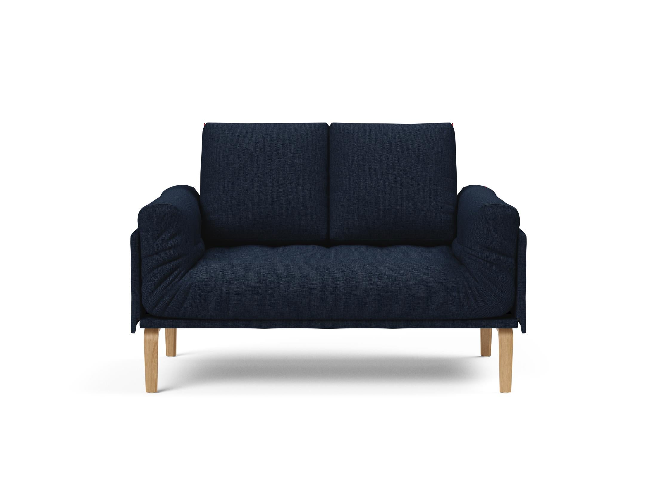 Stylisches Rollo Bow Klappsofa 80 mit hochwertigem Classic Bezug – ideal für gemütliche Wohnzimmer und als praktisches Schlafsofa.