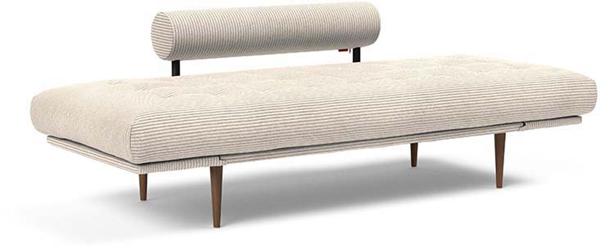Modernes Rollo Styletto Klappsofa 80 Classic von Innovation Living – stilvolles Design, perfekt für kleine Räume und als Schlafgelegenheit.